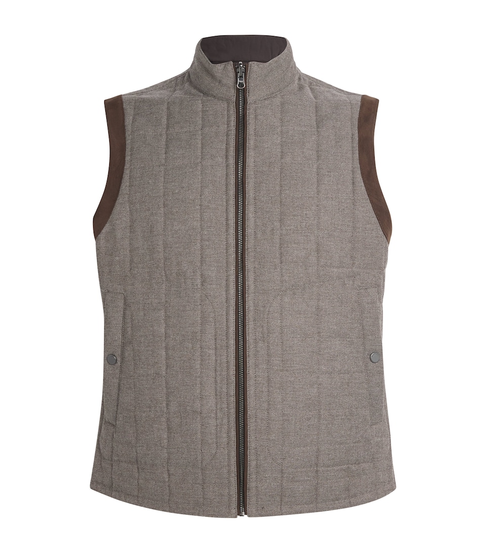 Quilted Reversible Gilet