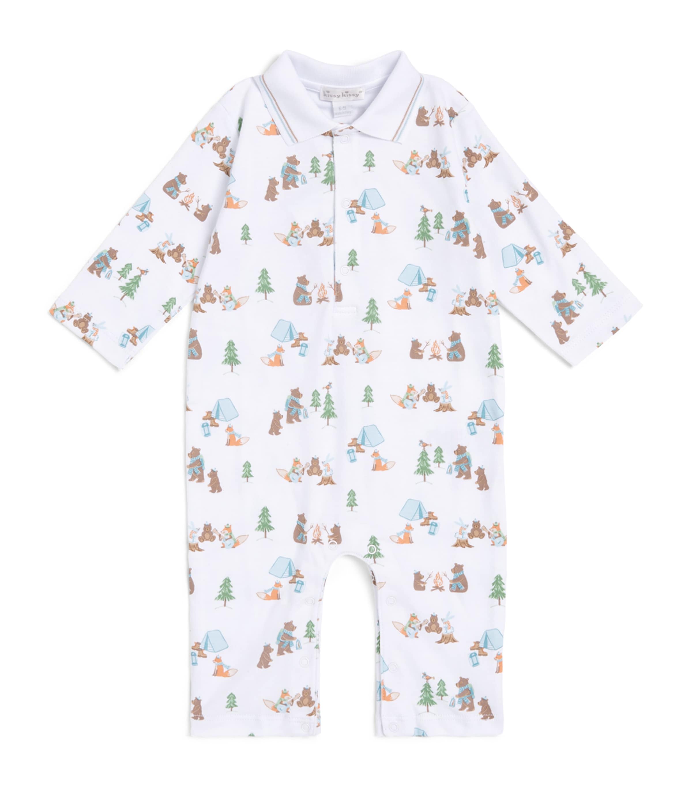 Kissy Kissy Campsite Friends Playsuit (0-24 Months) Multi
