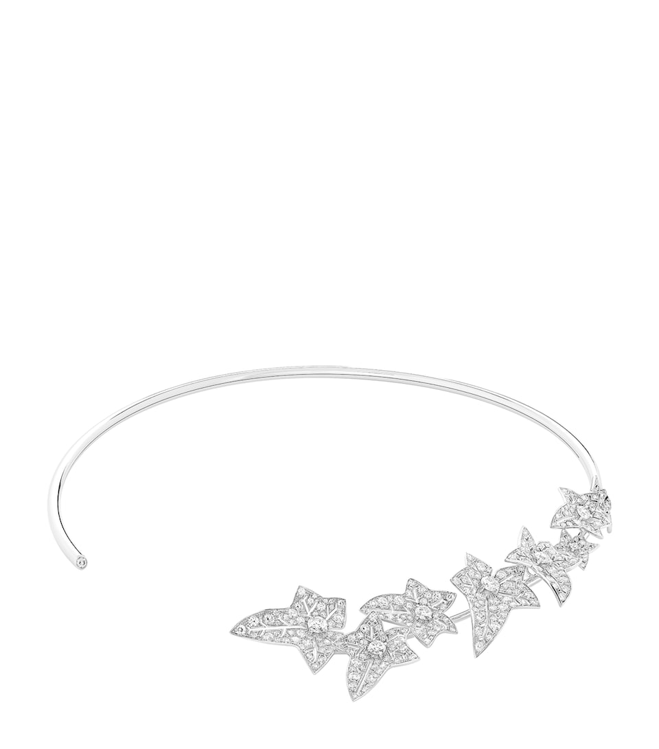 Boucheron White Gold and Diamond Lierre de Paris Necklace White Gold
