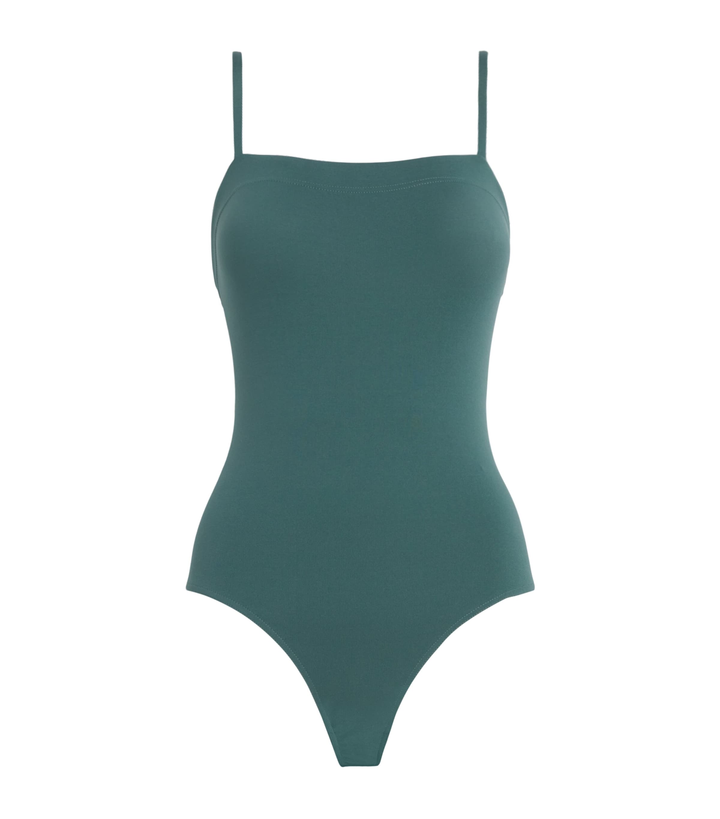 Eres Womens Square-Neck Aquarelle Swimsuit Menthe Givree
