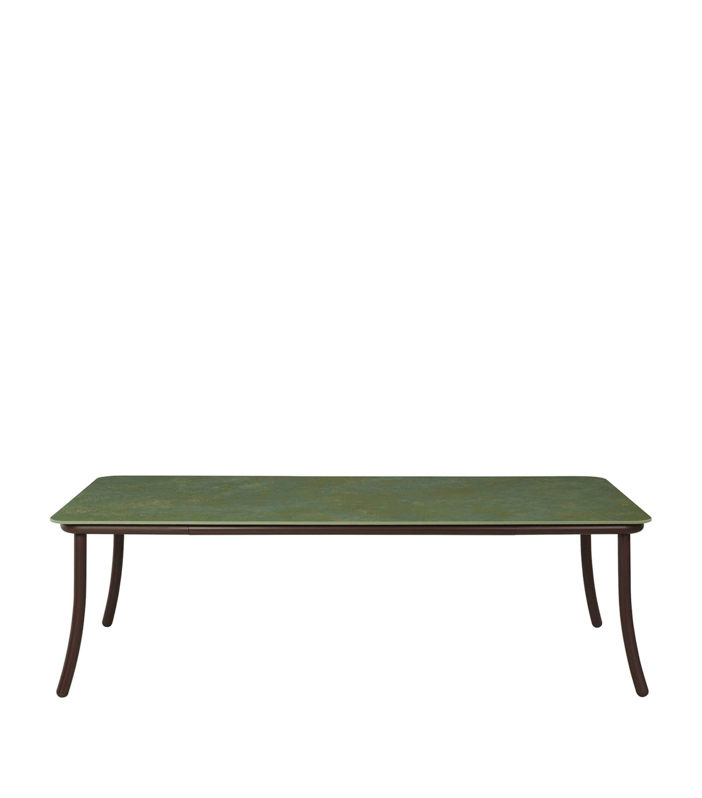 Roche Bobois Ceramic-Steel Catalina Outdoor Dining Table Verde