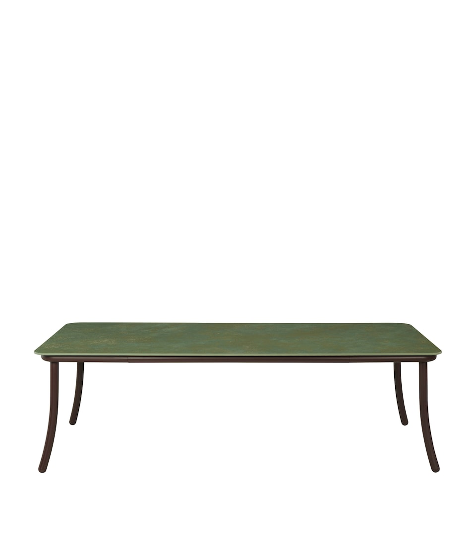 Roche Bobois Ceramic-Steel Catalina Outdoor Dining Table Verde