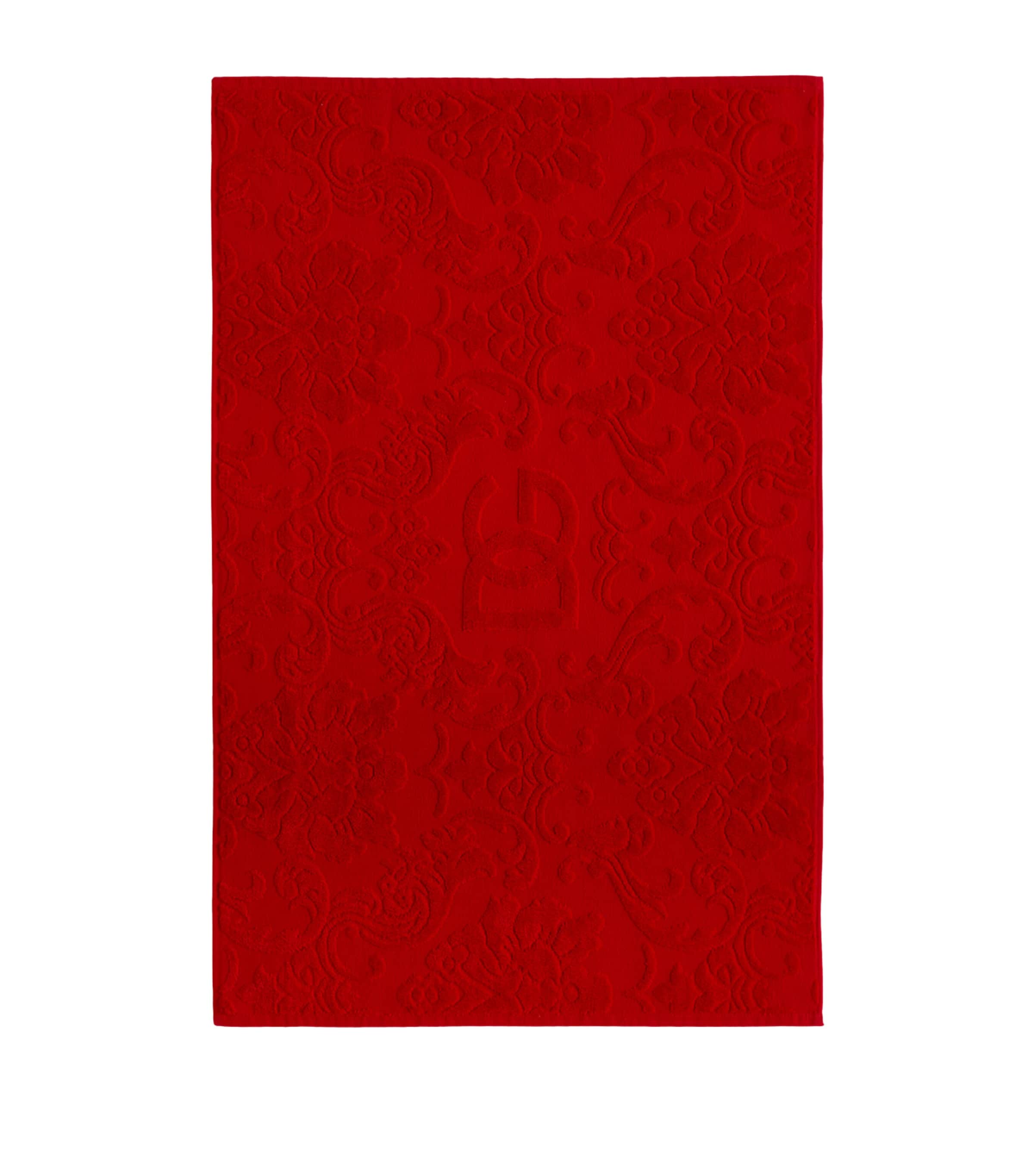 Cotton Jacquard Bath Mat (87cm x 54cm)