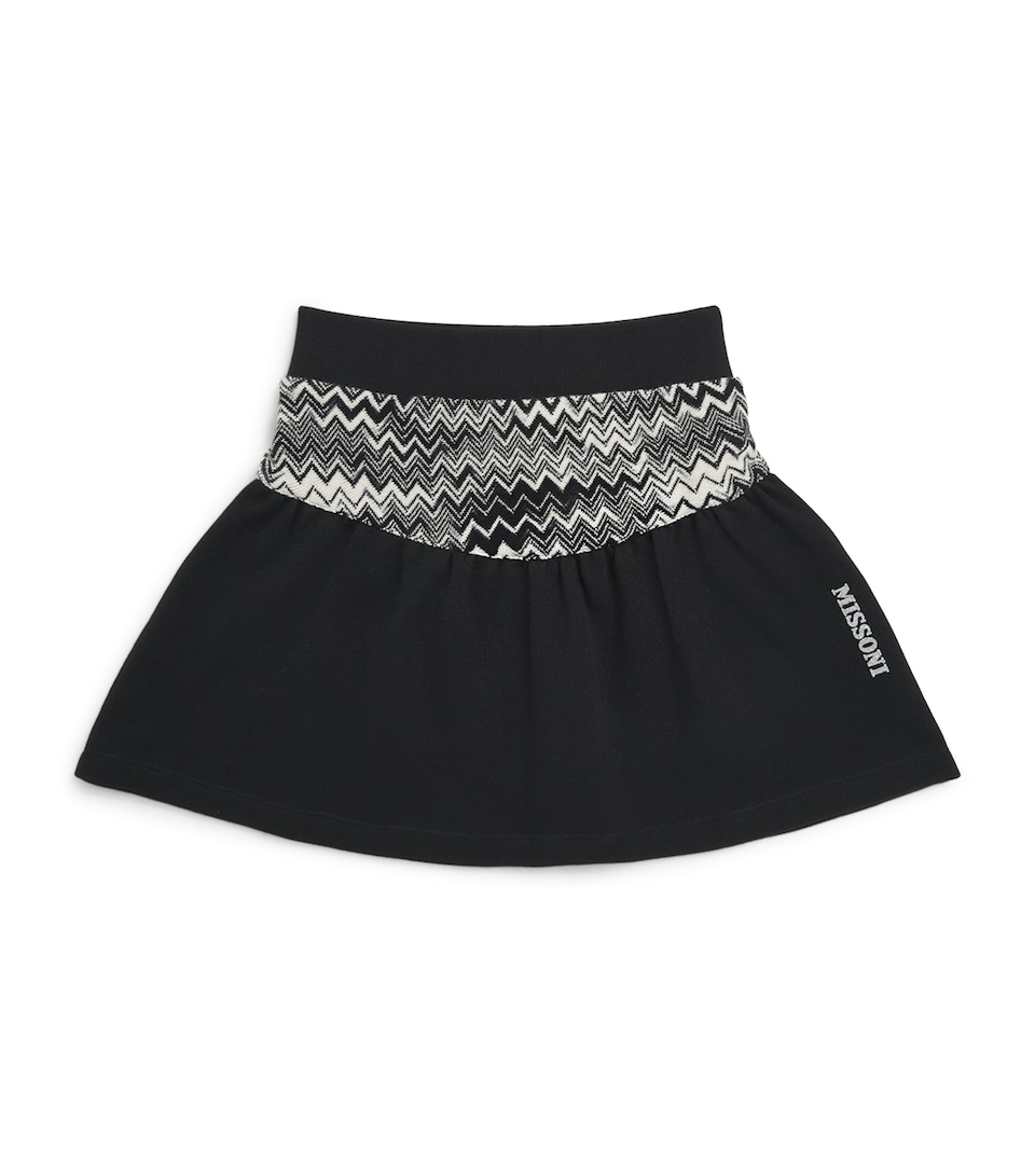 Zigzag-Waist Skirt (4-14 Years)