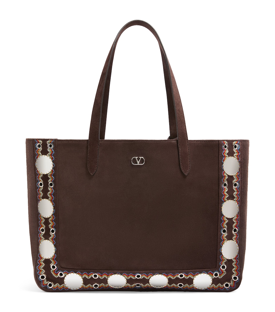 Large Suede Nellcote Tote Bag
