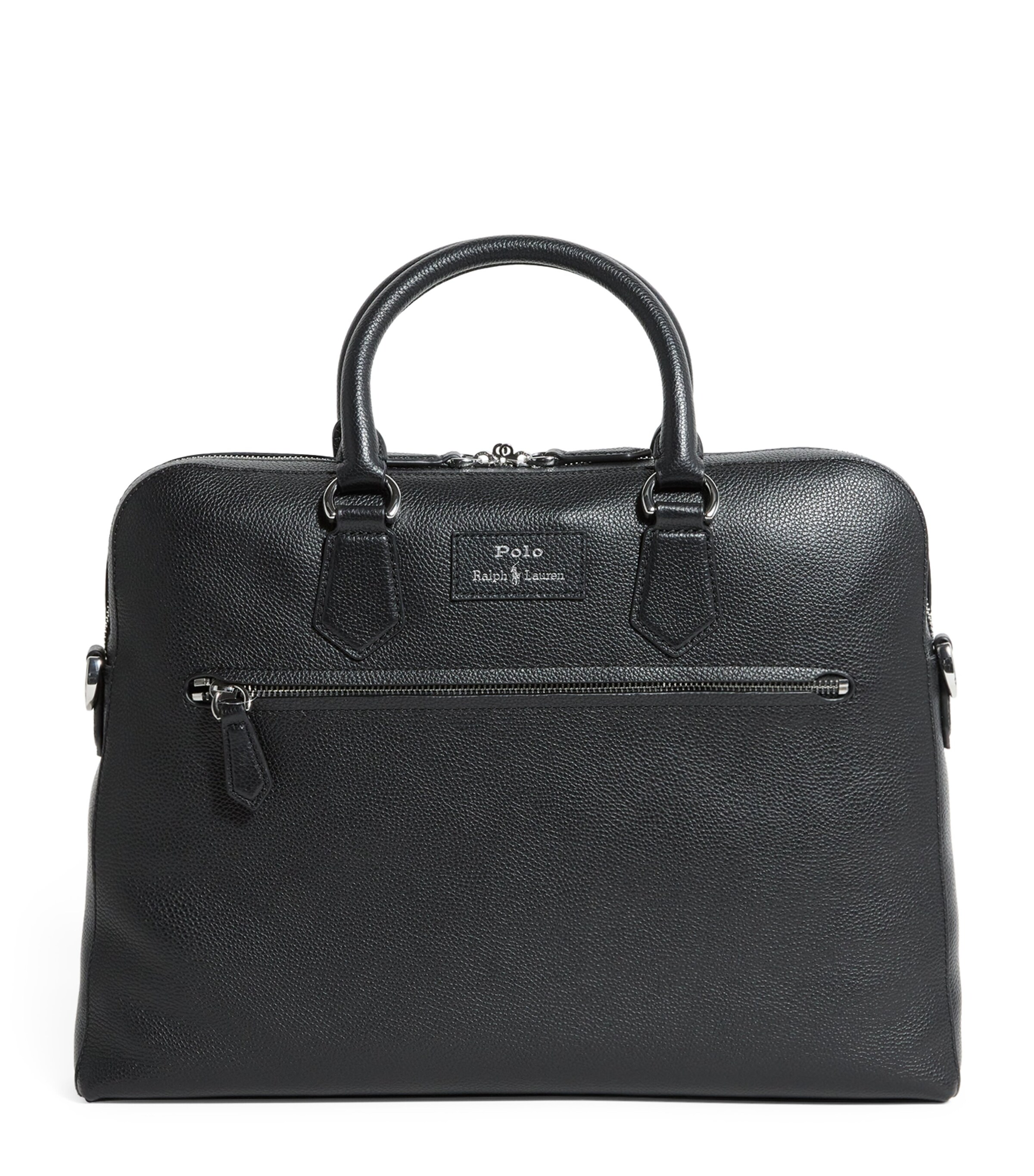 Pebbled Leather Briefcase