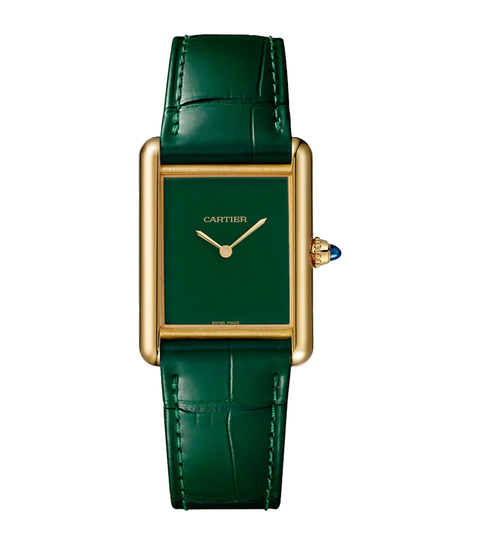 Yellow Gold Tank Louis Cartier Watch 33.7mm