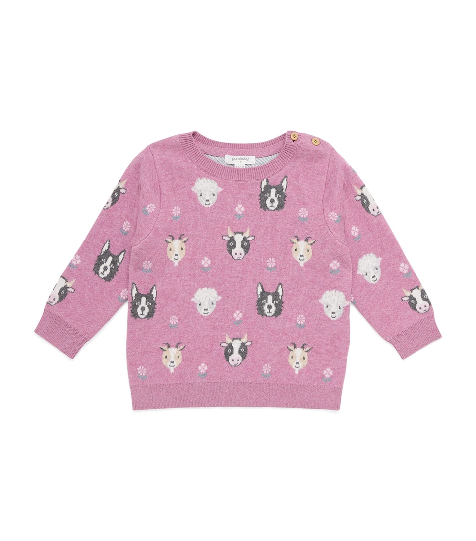Organic Cotton-Wool Sweater (0-18 Months)