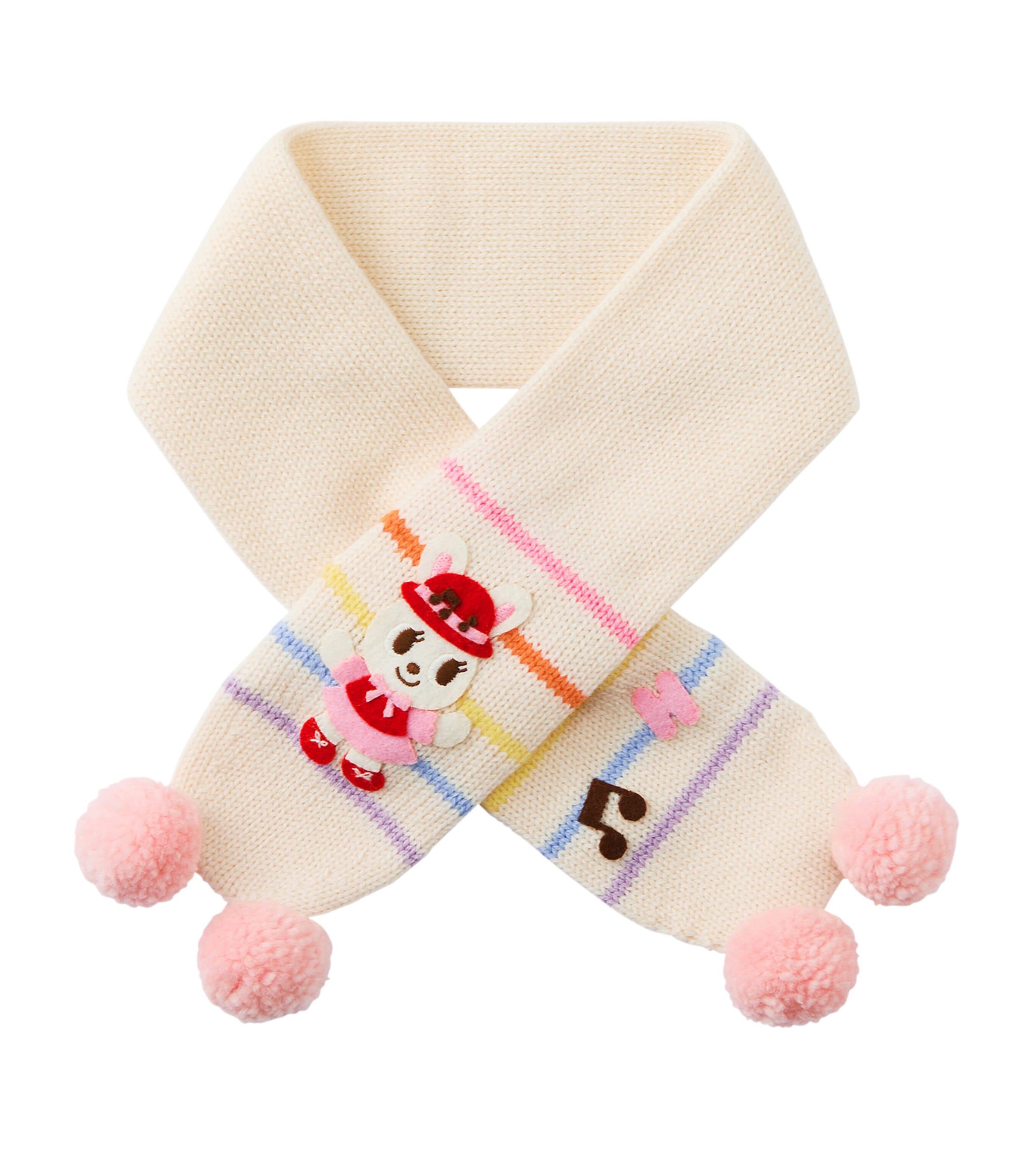 Miki House Wool-Blend Usako Scarf