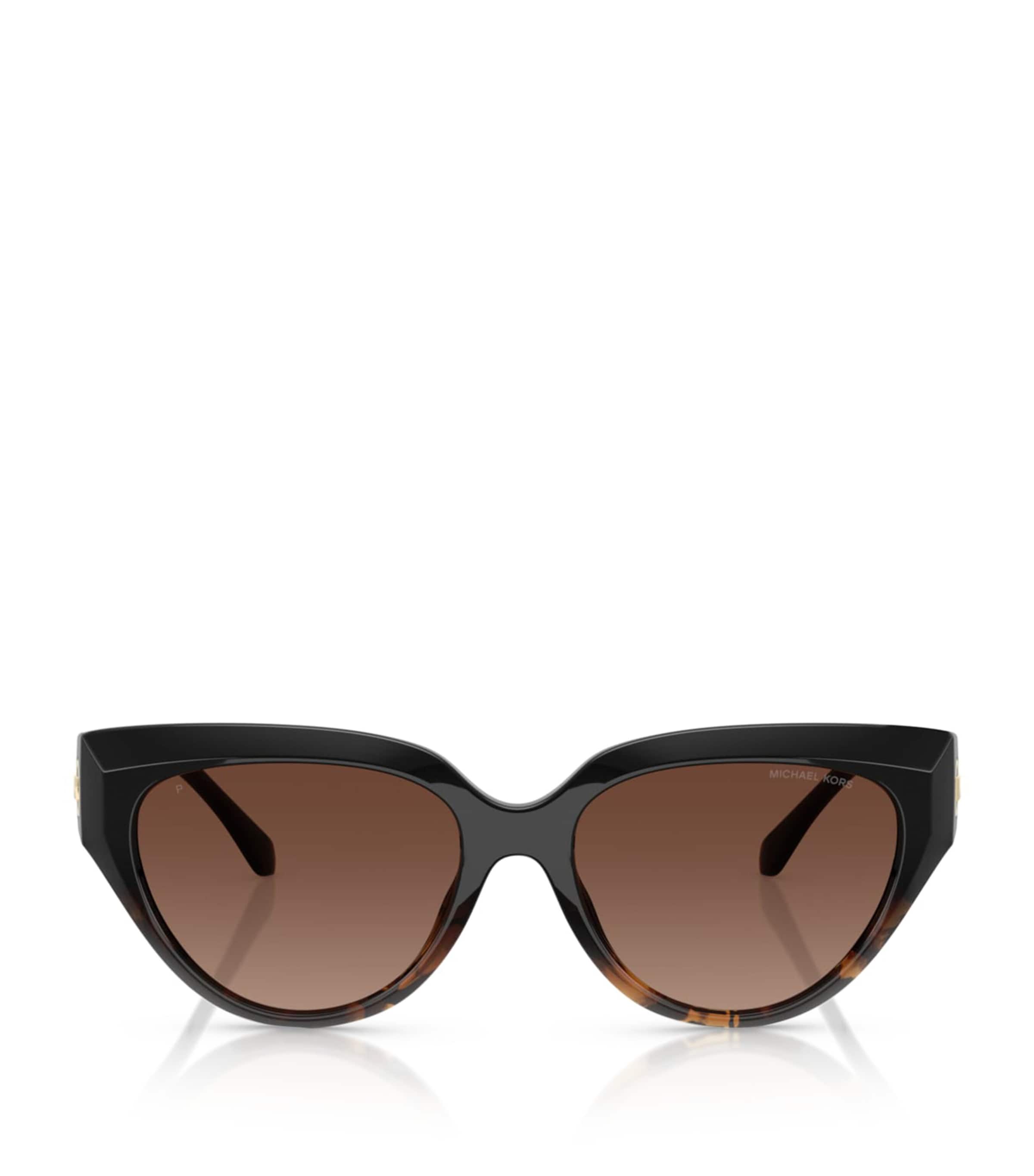 Michael Kors Boca Raton Cat Eye Sunglasses Brown