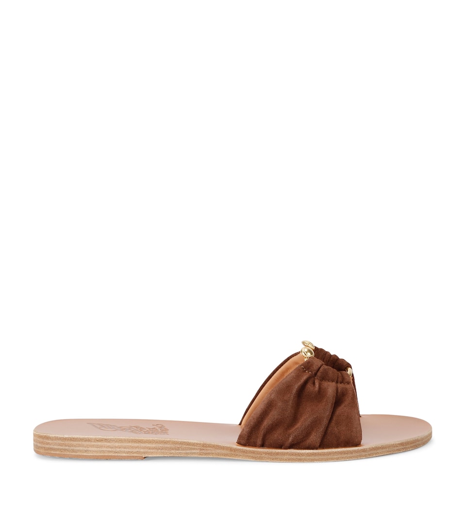 Suede Nektaria Slides