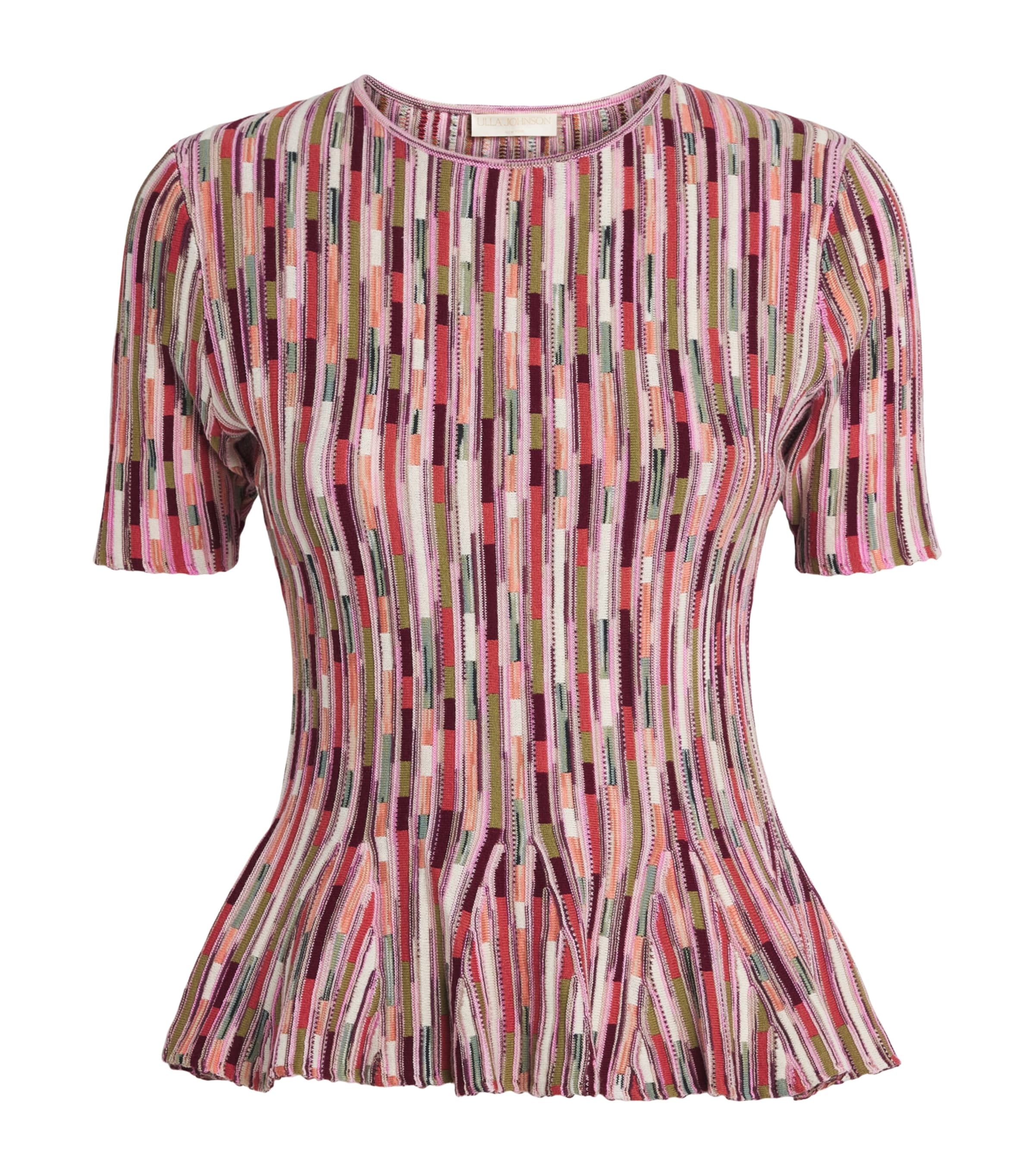 Knitted Stripe Samira T-Shirt