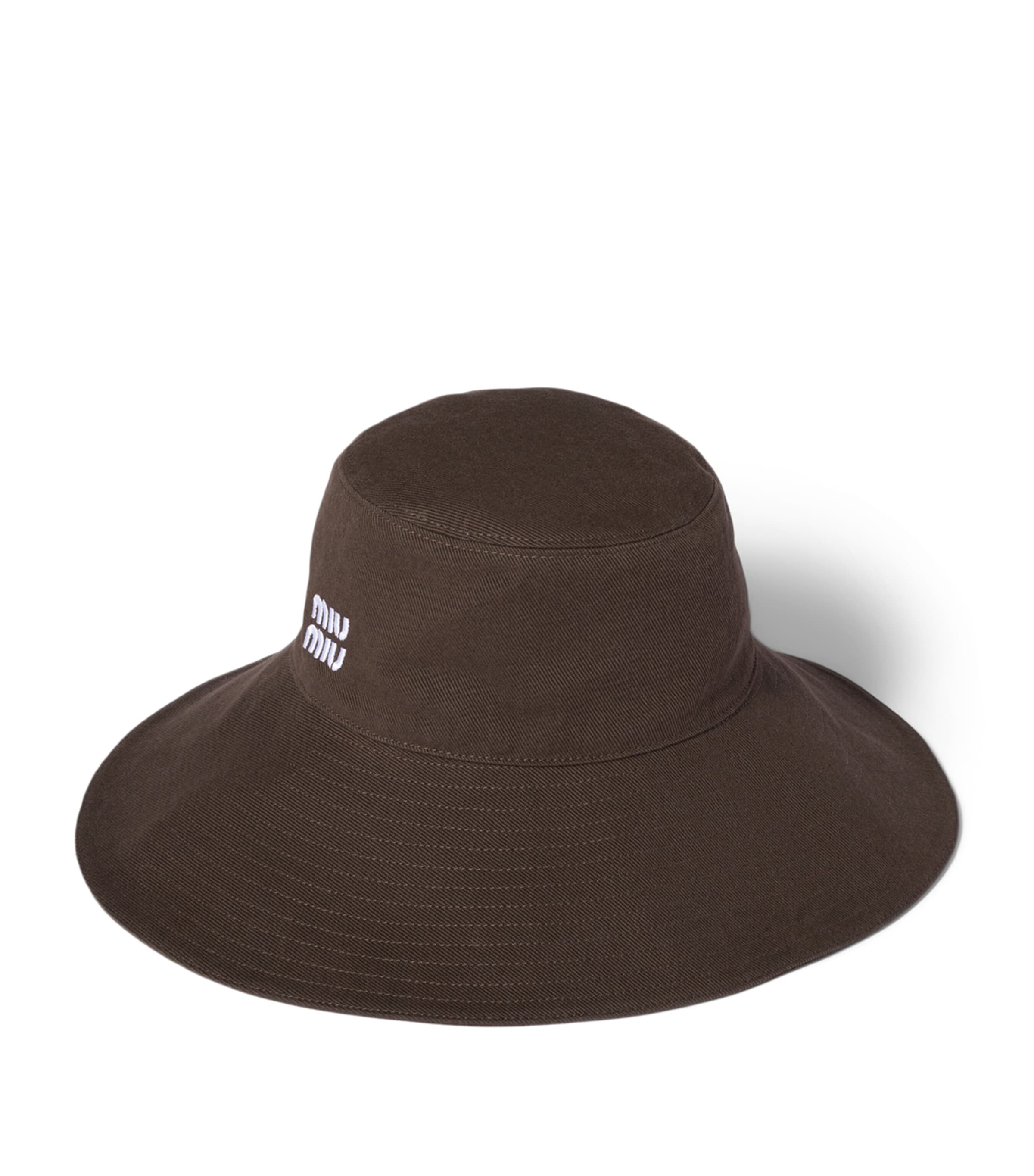 Miu Miu Cotton Logo Hat
