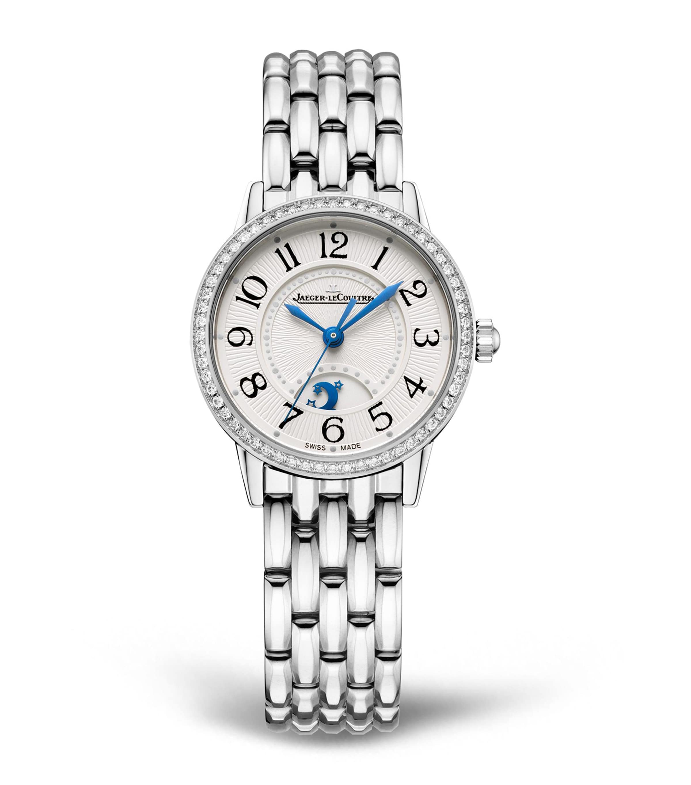 Small Stainless Steel and Diamond Rendez-Vous Night & Day Watch 29mm