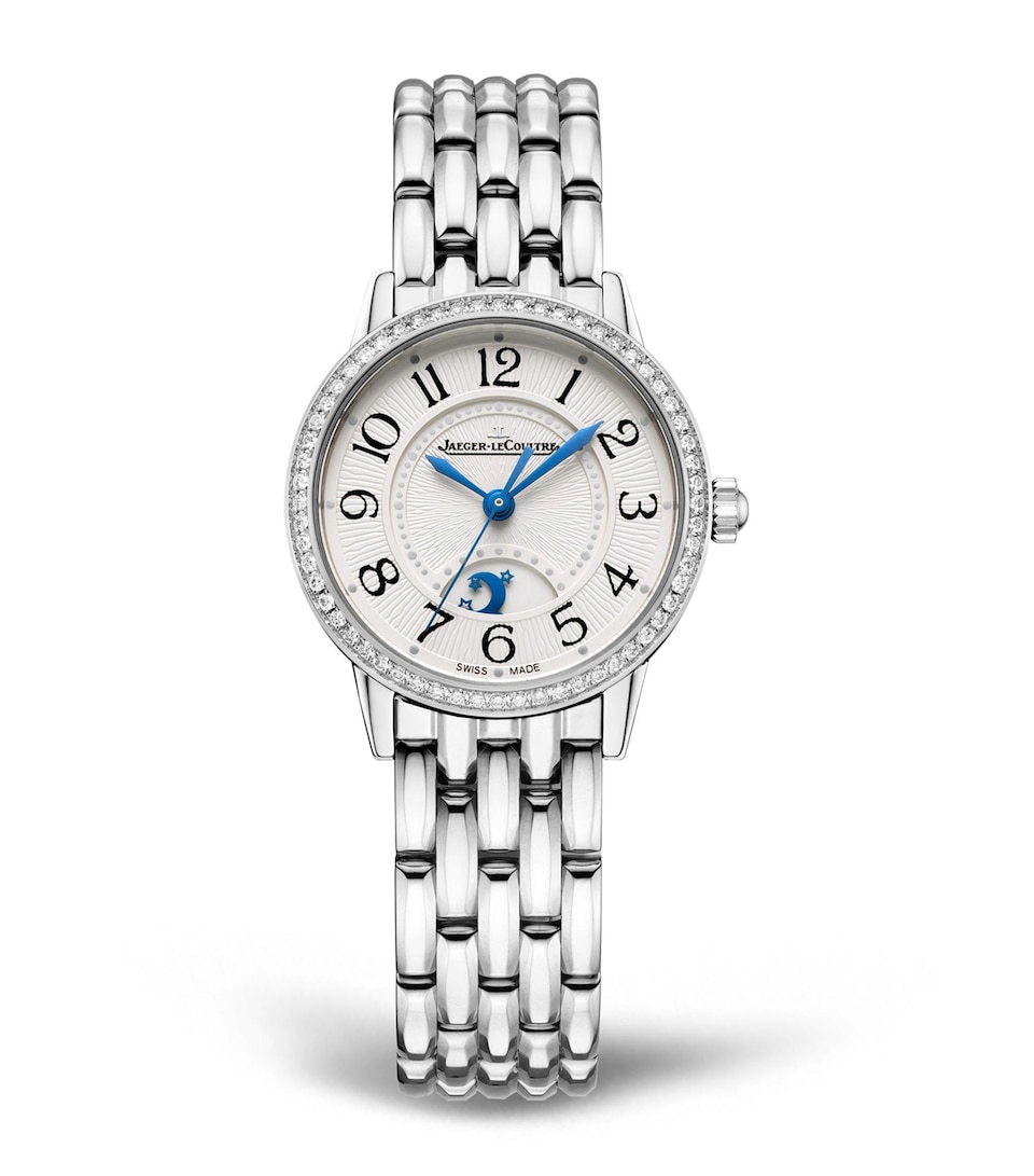 Small Stainless Steel and Diamond Rendez-Vous Night & Day Watch 29mm