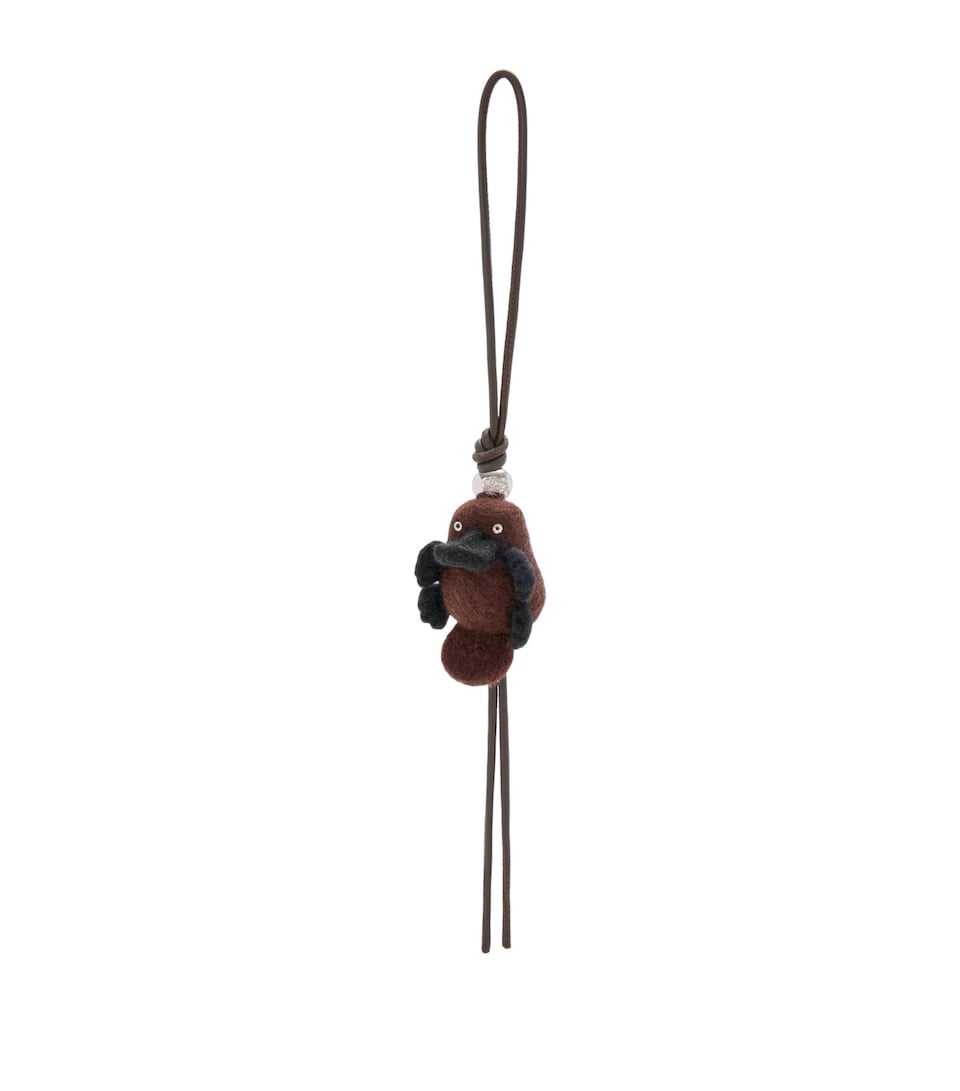 Wool Platypus Bag Charm