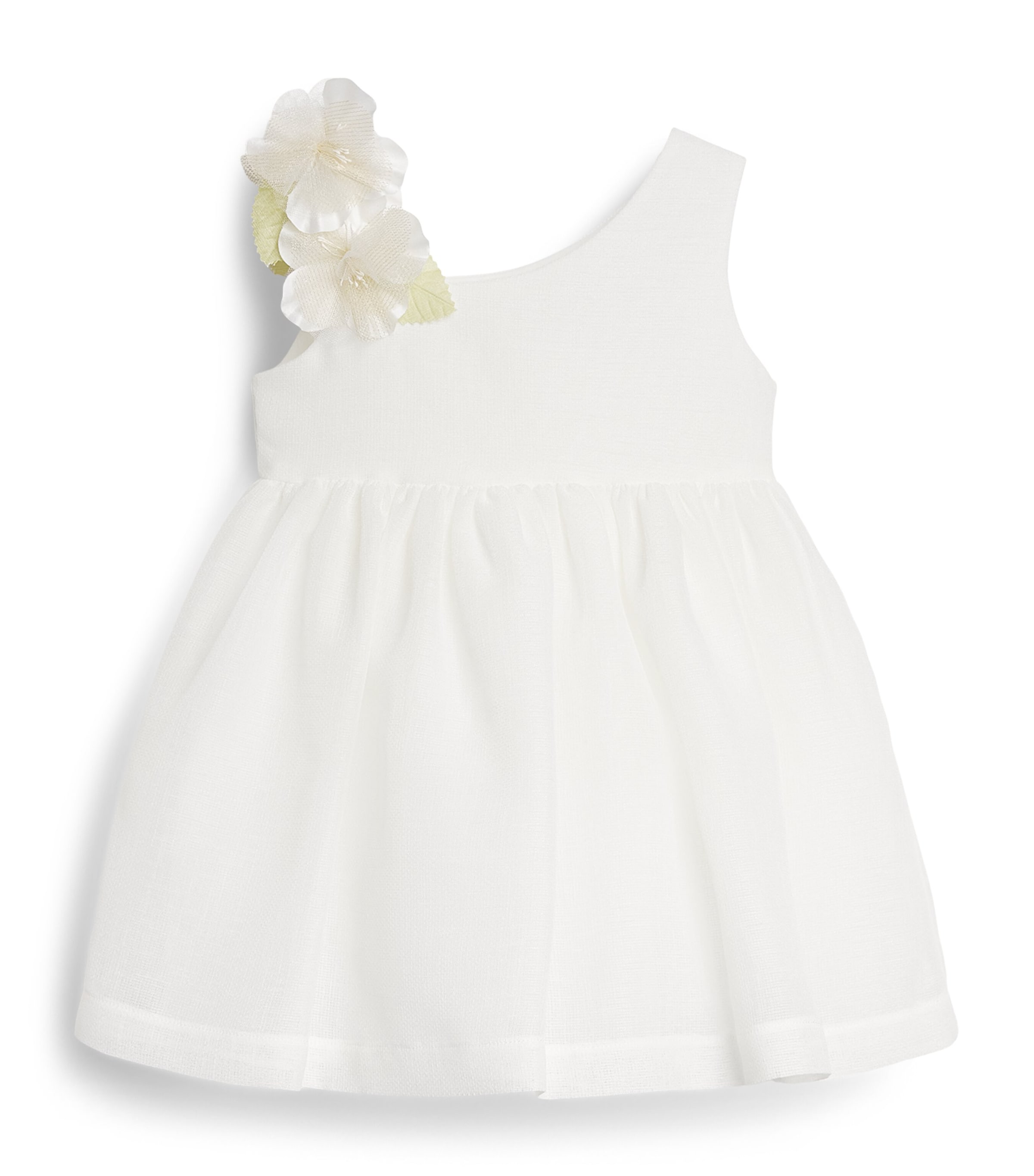 Bimbalo Tulle Floral-Detail Dress (3-24 Months) Pannacream