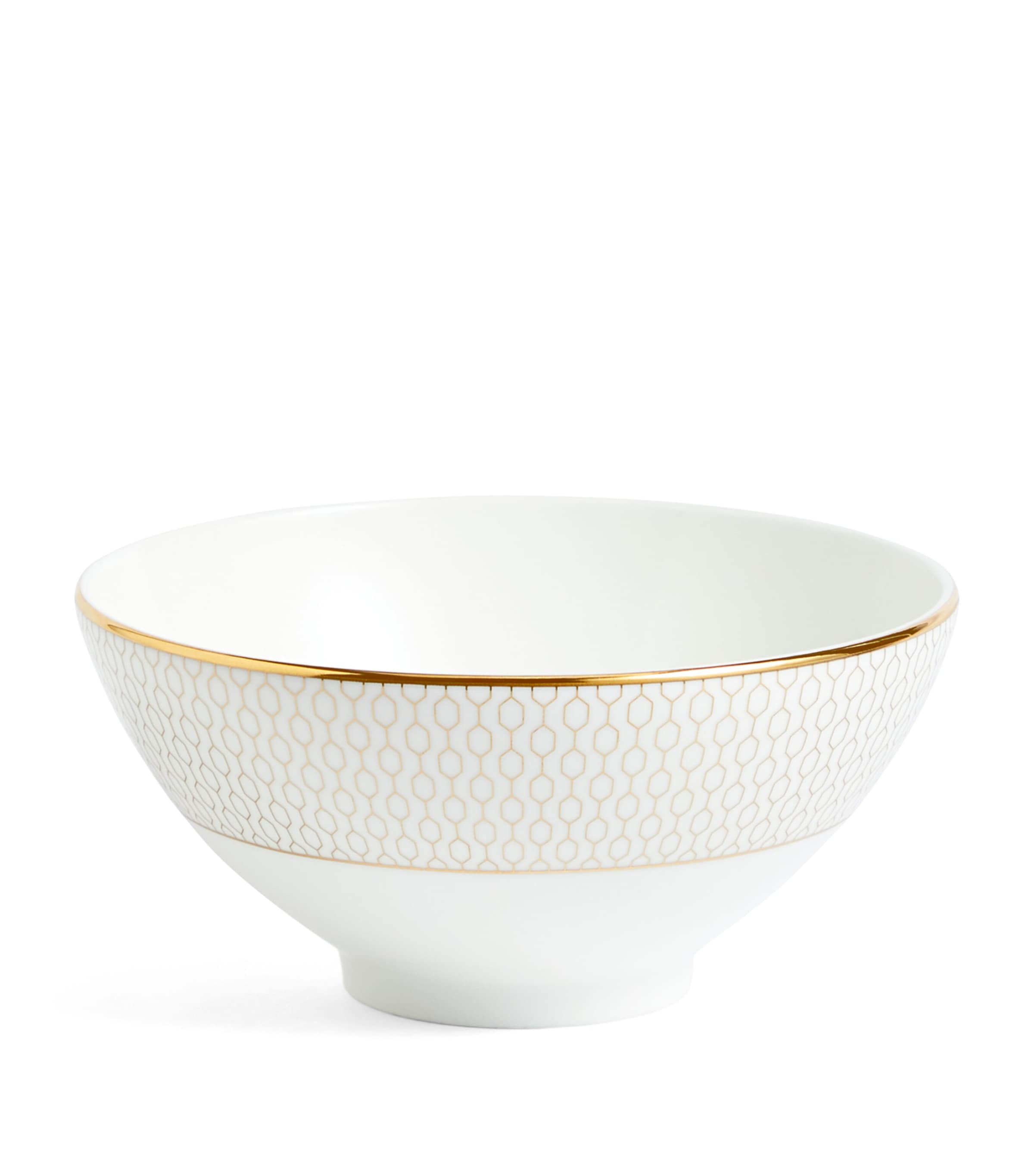 Gold-Trim Gio Rice Bowl (12.5cm)