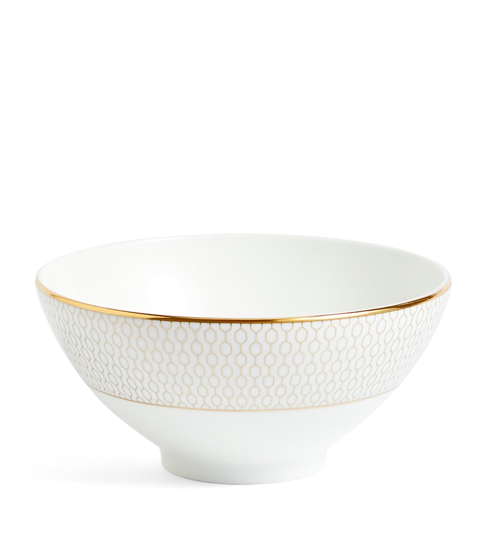 Gold-Trim Gio Rice Bowl (12.5cm)