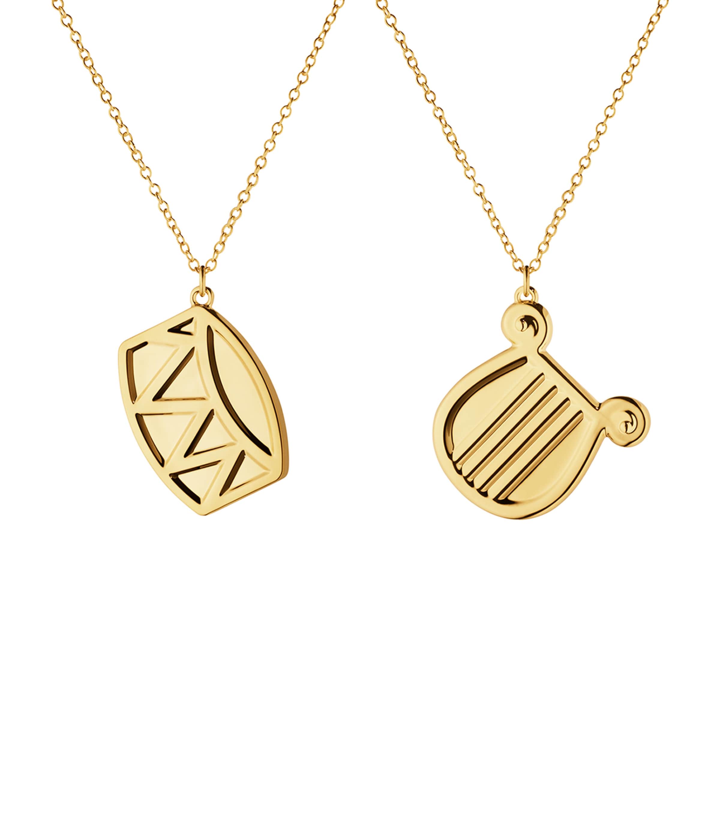 Georg Jensen Gold-Plated 2026 Ornaments (Set of 2) Gold