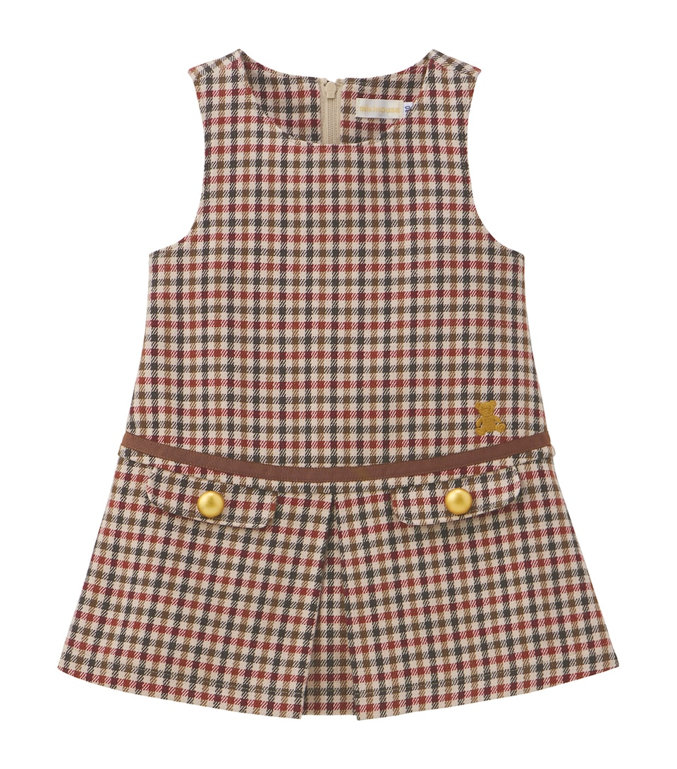 Tweed Checked Dress (3-9 Years)