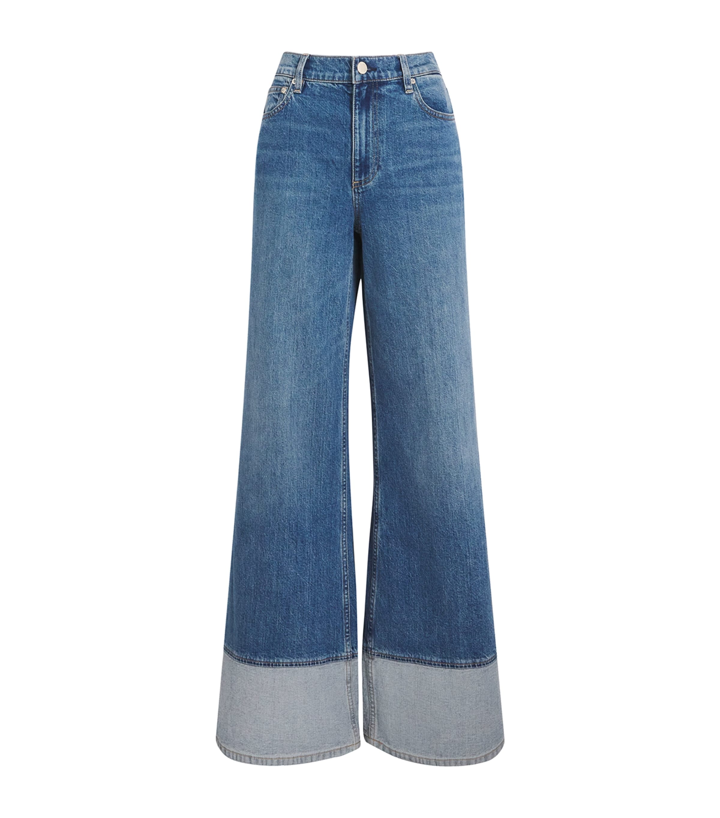 Wilson High-Rise Wide-Leg Jeans