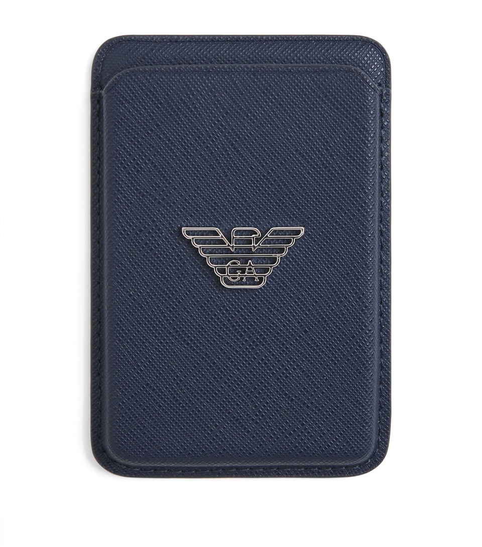 Saffiano Leather Phone Card Holder