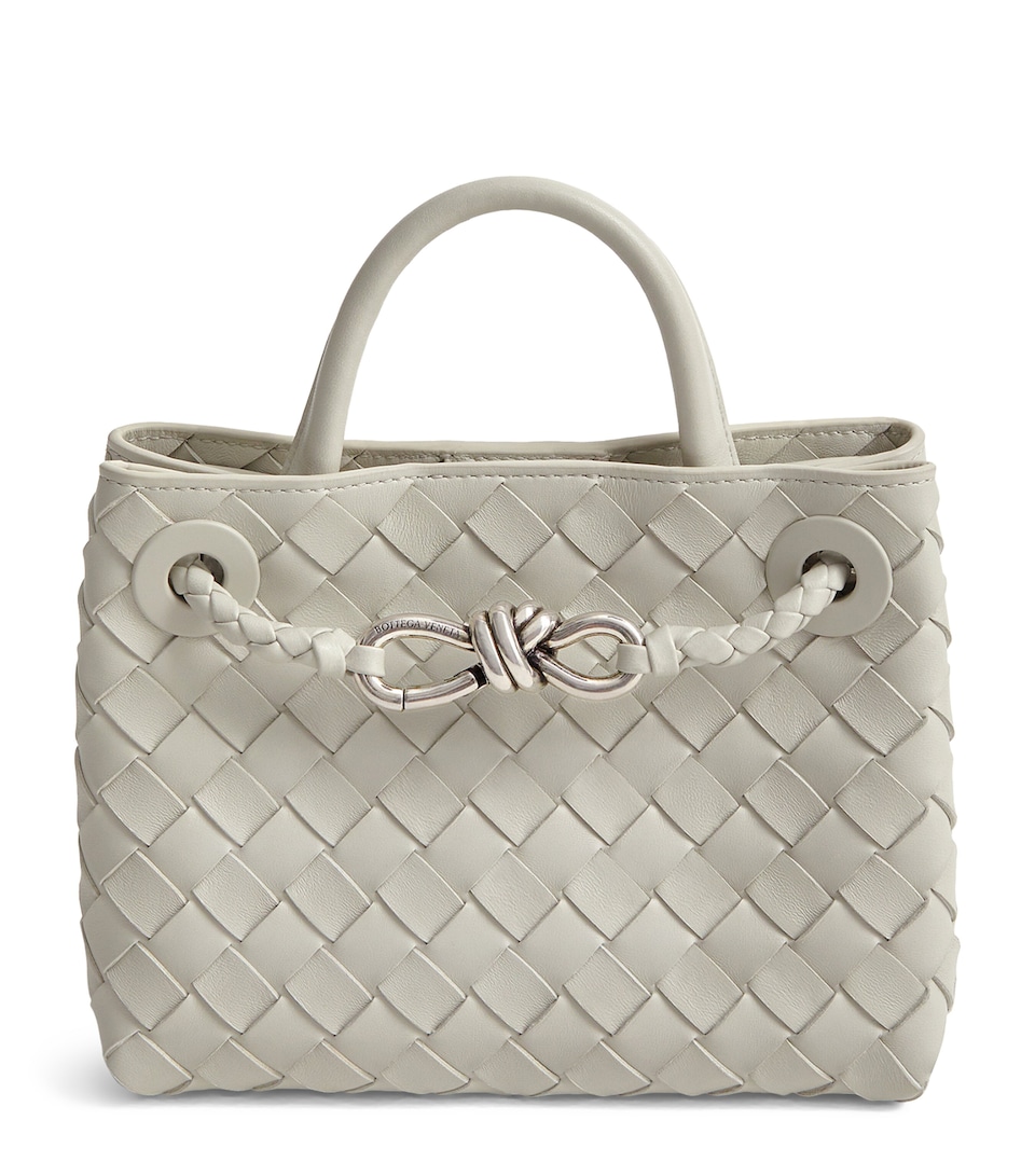 Bottega Veneta Small Leather Andiamo Top-Handle Bag