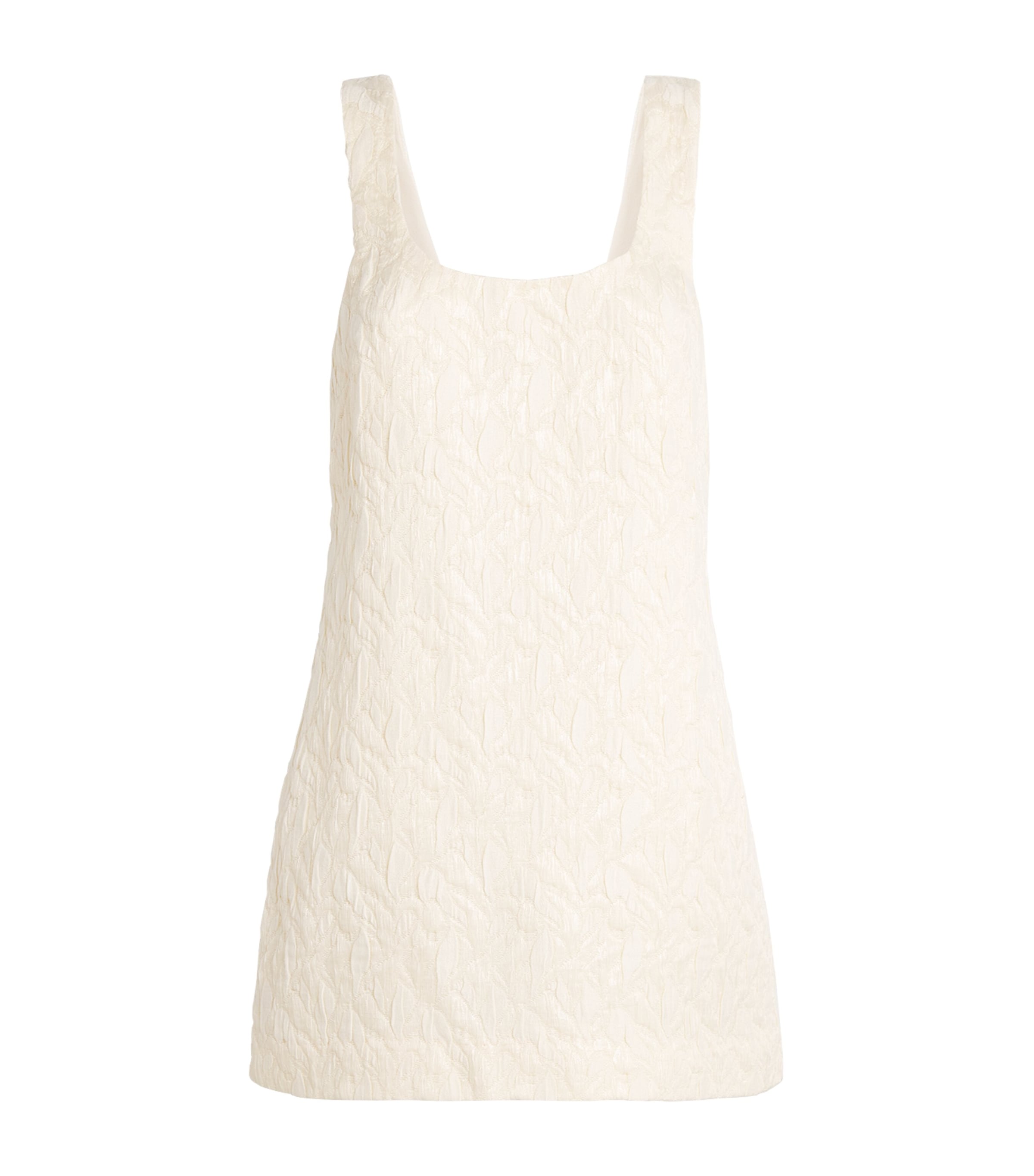 CAMILLA AND MARC Womens Cloqué Gracia Mini Dress Mcrm Cream