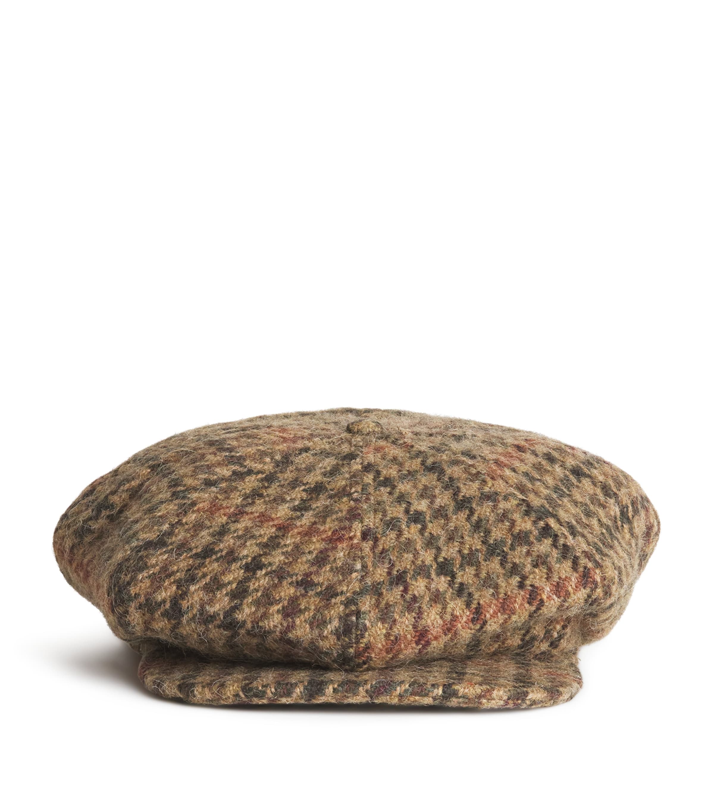 Wool-Alpaca Newsboy Cap
