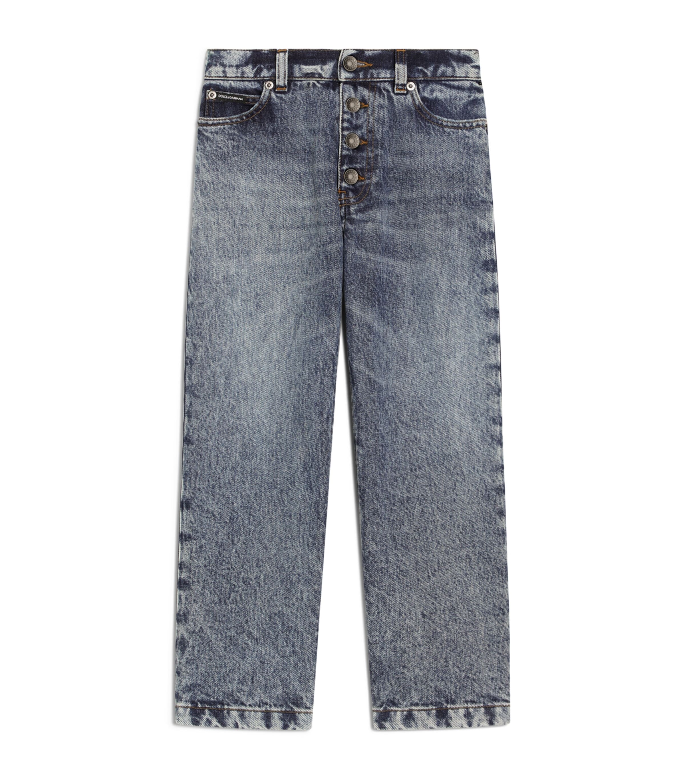 Dolce&Gabbana Kids Straight Jeans (8-14 Years) Combined Col