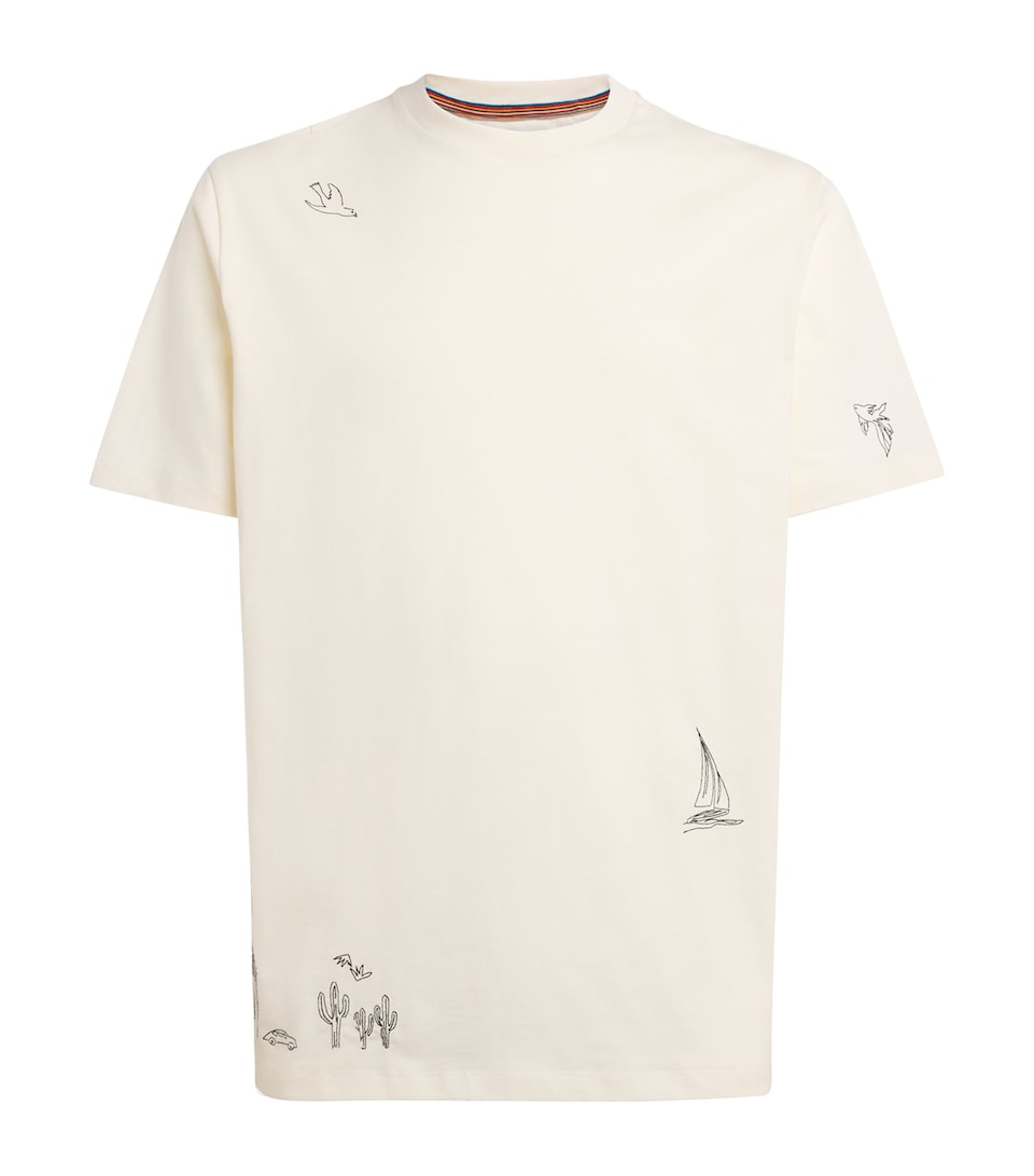 Organic Cotton Embroidered T-Shirt