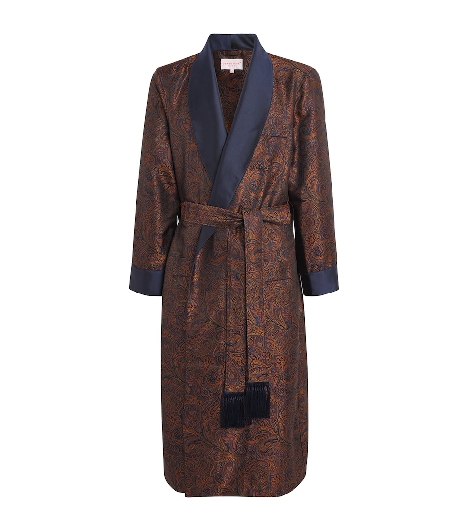 Silk Jacquard Veronia Robe