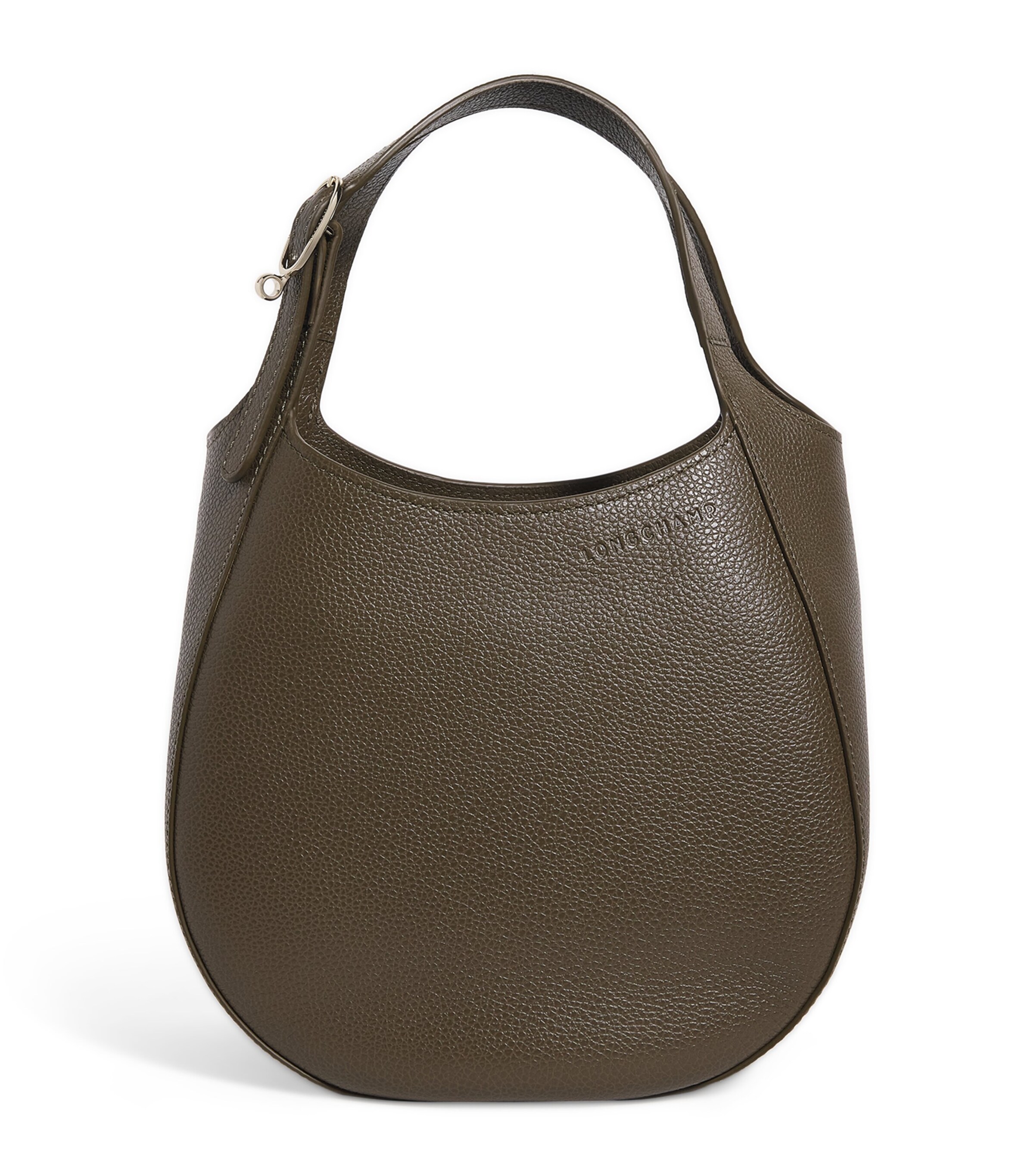 Small Leather Le Foulonné Top-Handle Bag