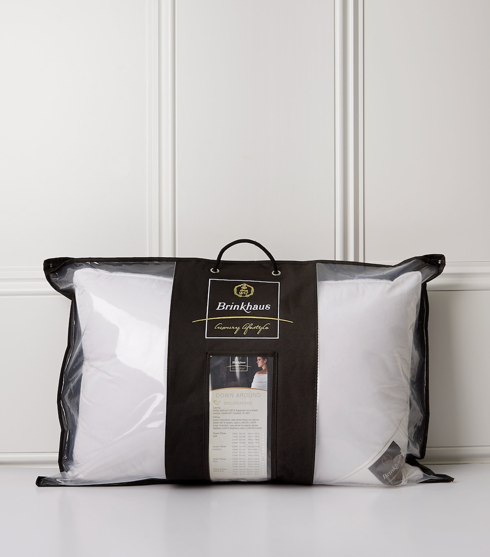 Firm Down Around Pillow (50cm x 75cm)
