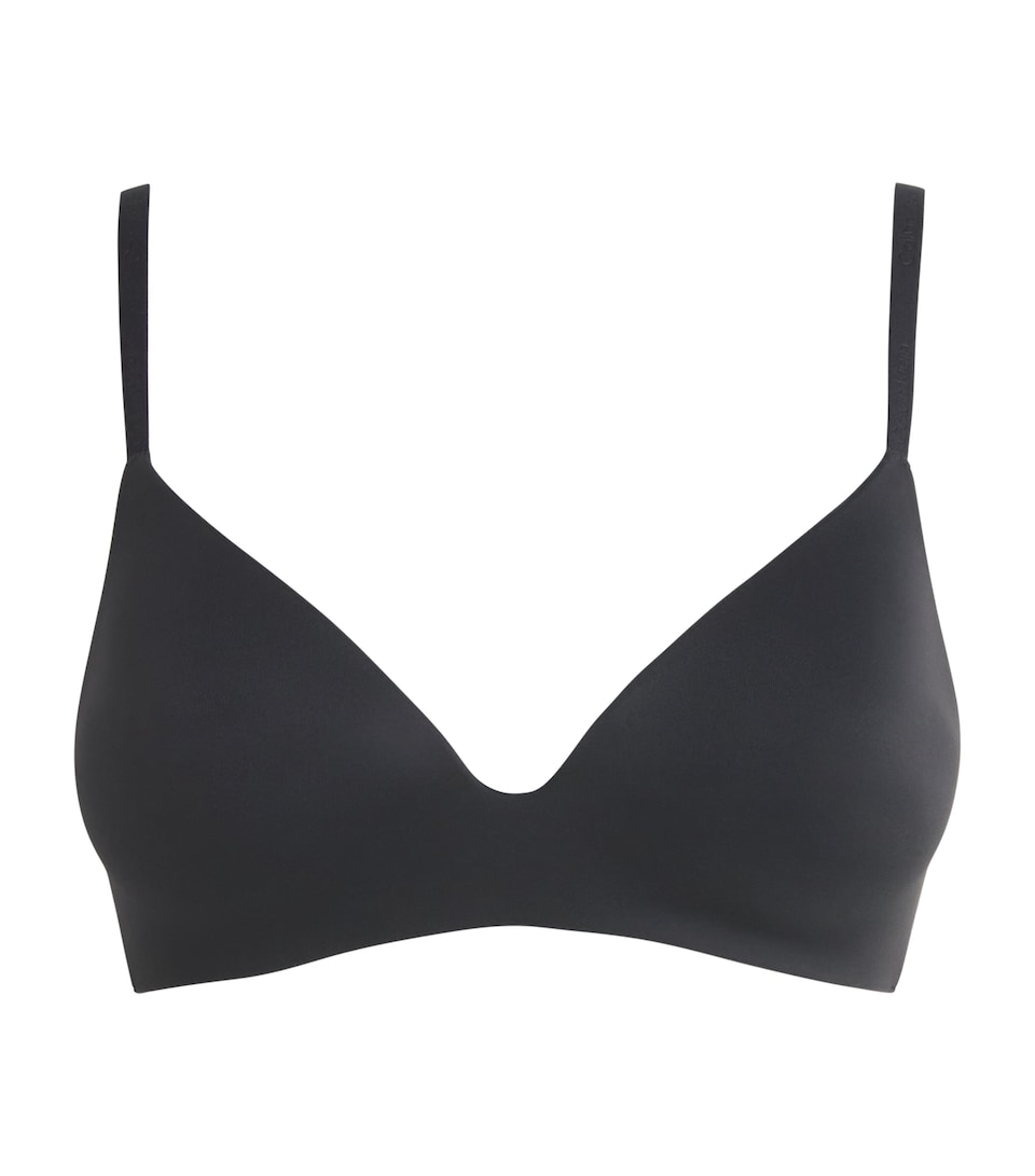 Calvin Klein Womens Perfectly Fit Wirefree T-Shirt Bra Black