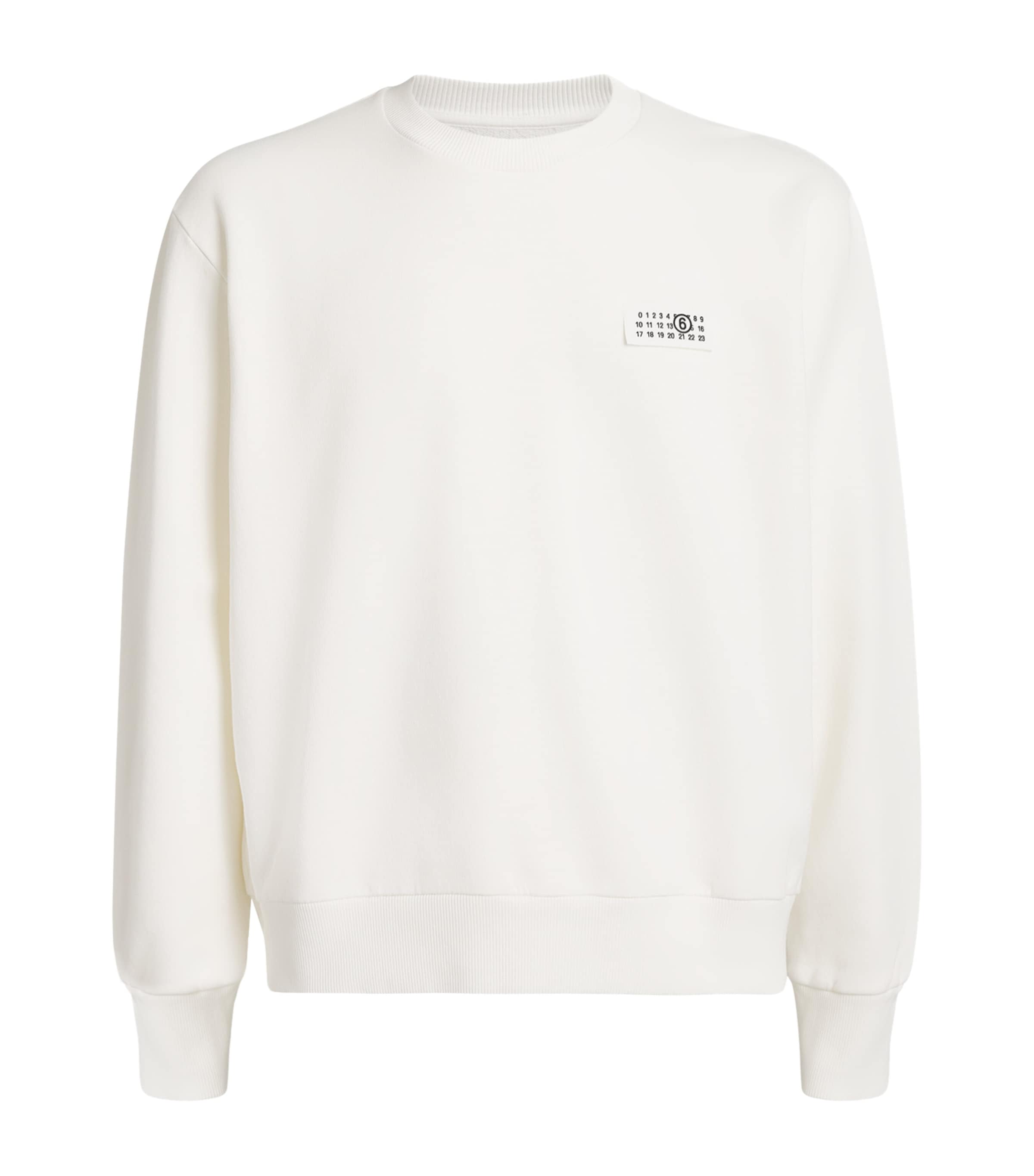 Tape-Effect Logo Sweatshirt