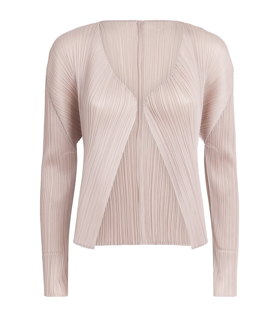 Pleats Please Issey Miyake Womens New Colorful Basics Cardigan