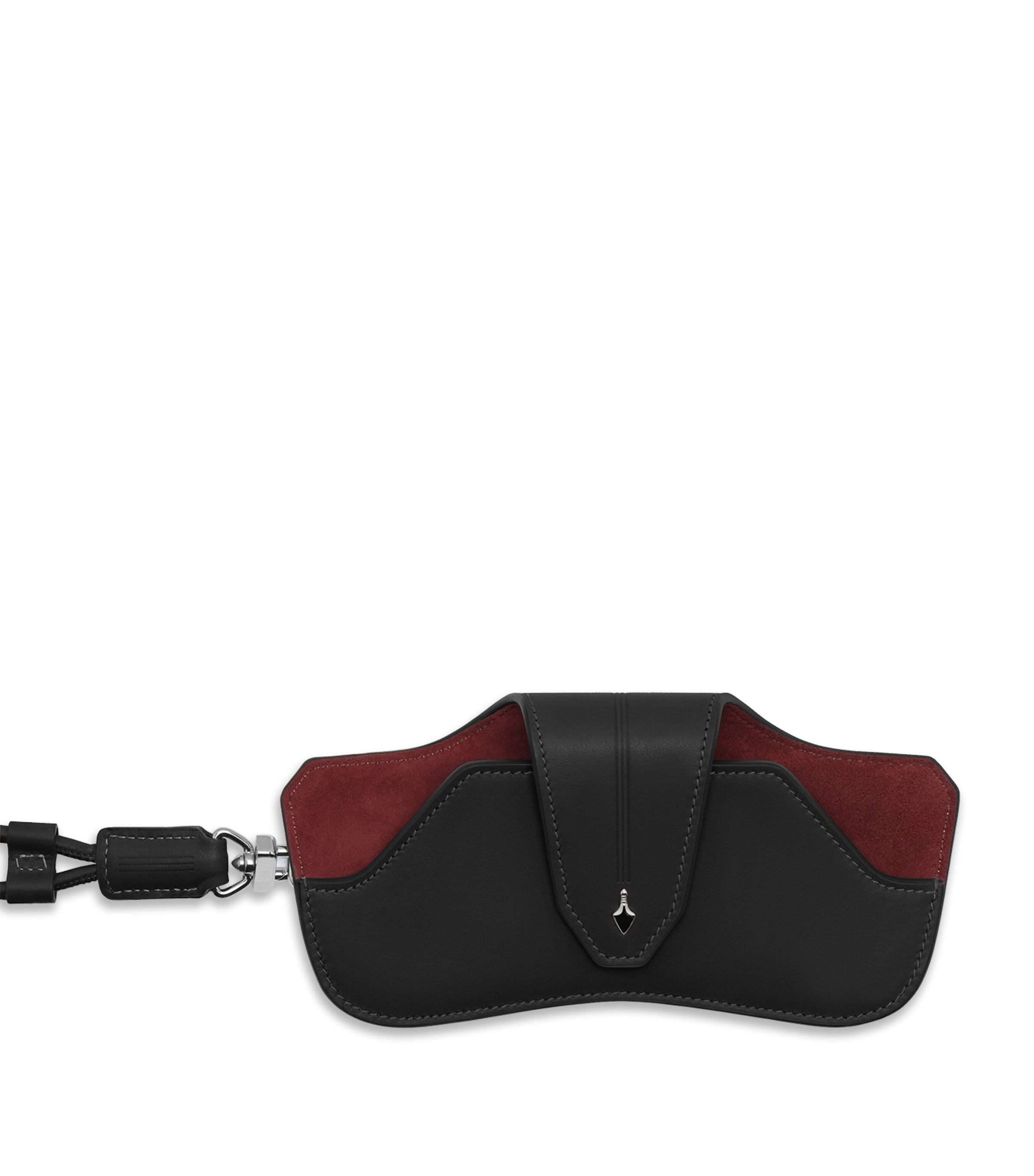 Jacques Marie Mage Leather Hunter Sunglasses Case Black Leather