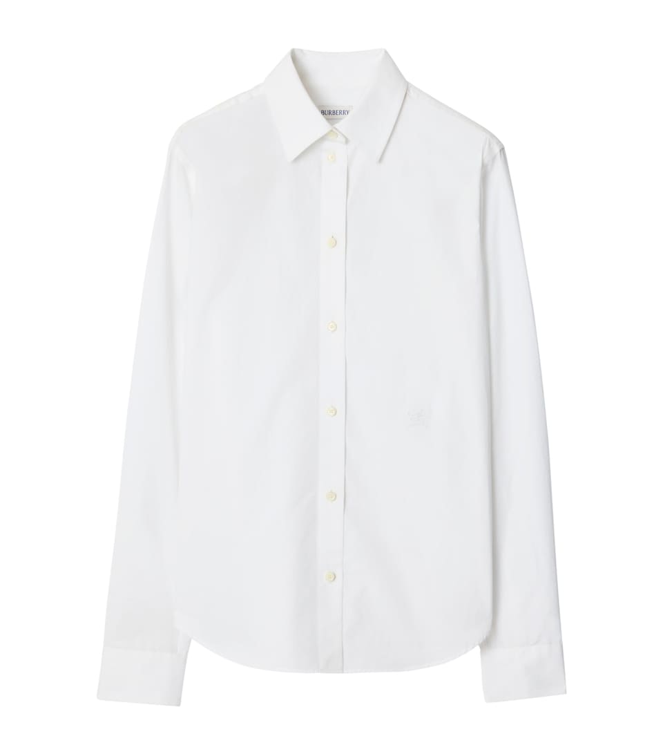 Cotton Poplin EKD-Embroidered Formal Shirt