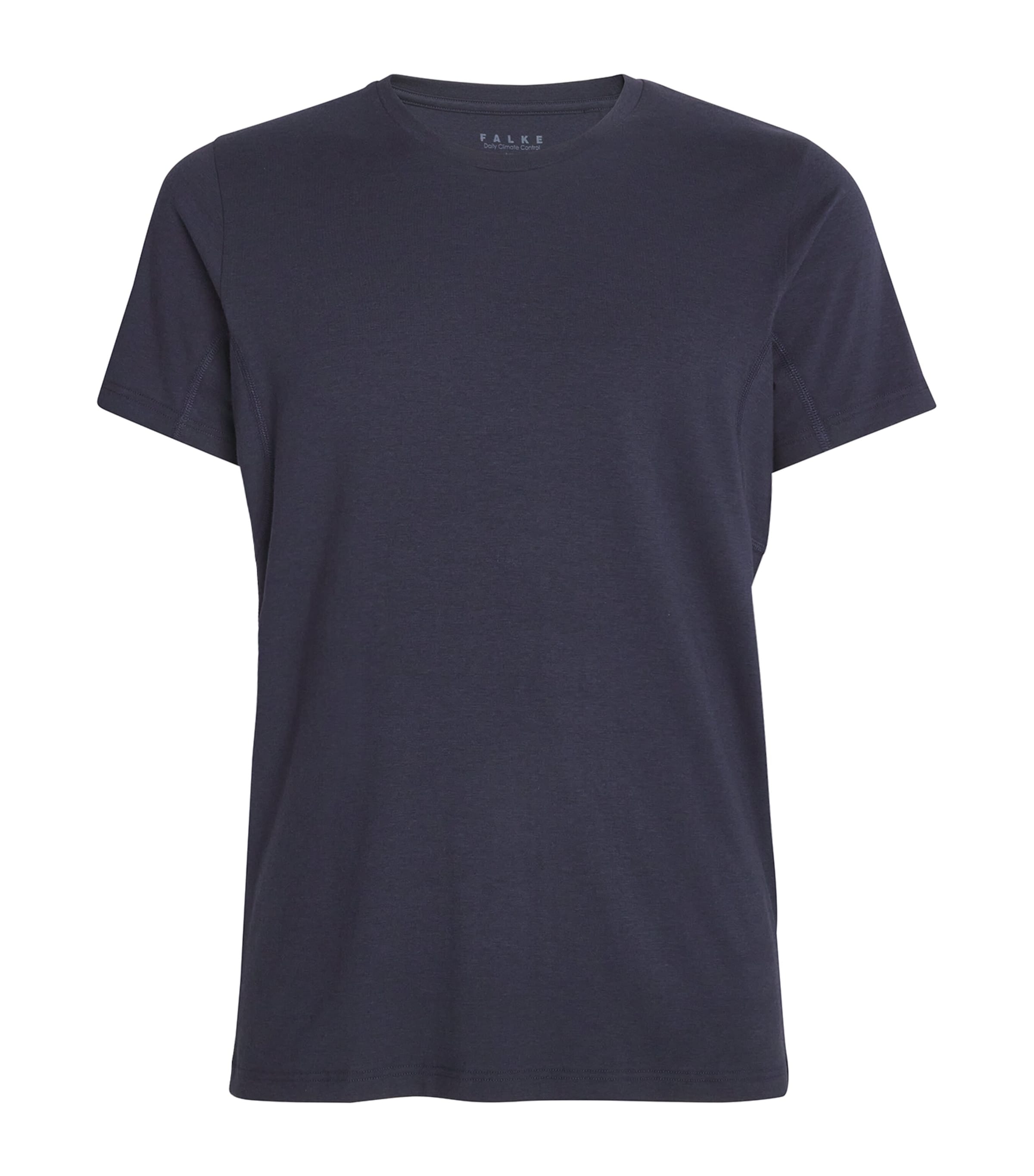 Falke Mens Cotton-Blend Daily Climate Control T-Shirt