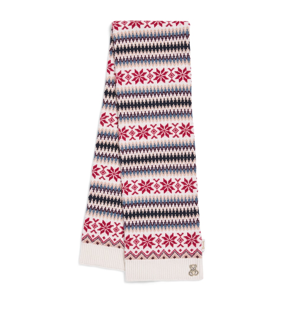 Harrods Fair Isle Scarf