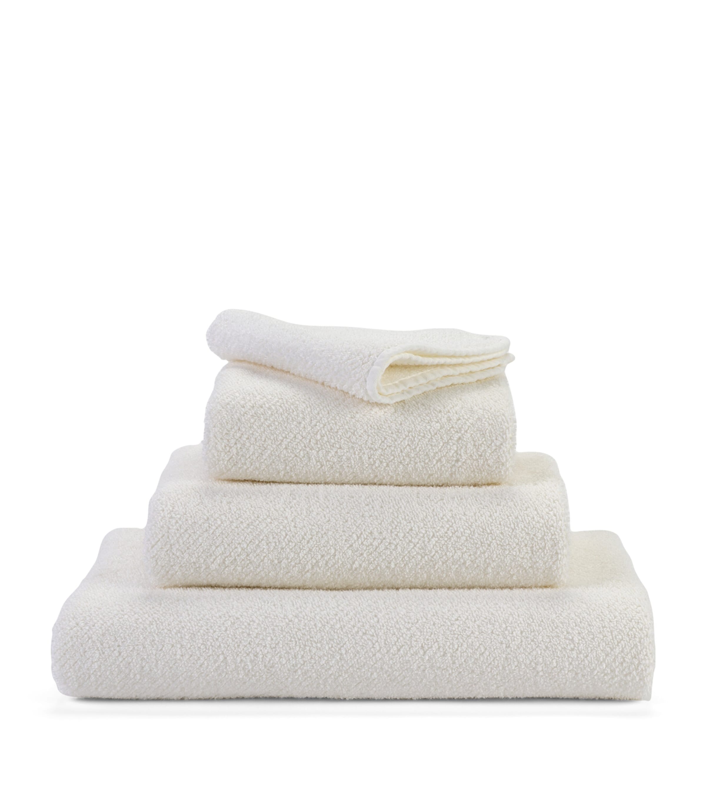 Abyss & Habidecor Twill Bath Towel (70cm x 140cm) Ivory
