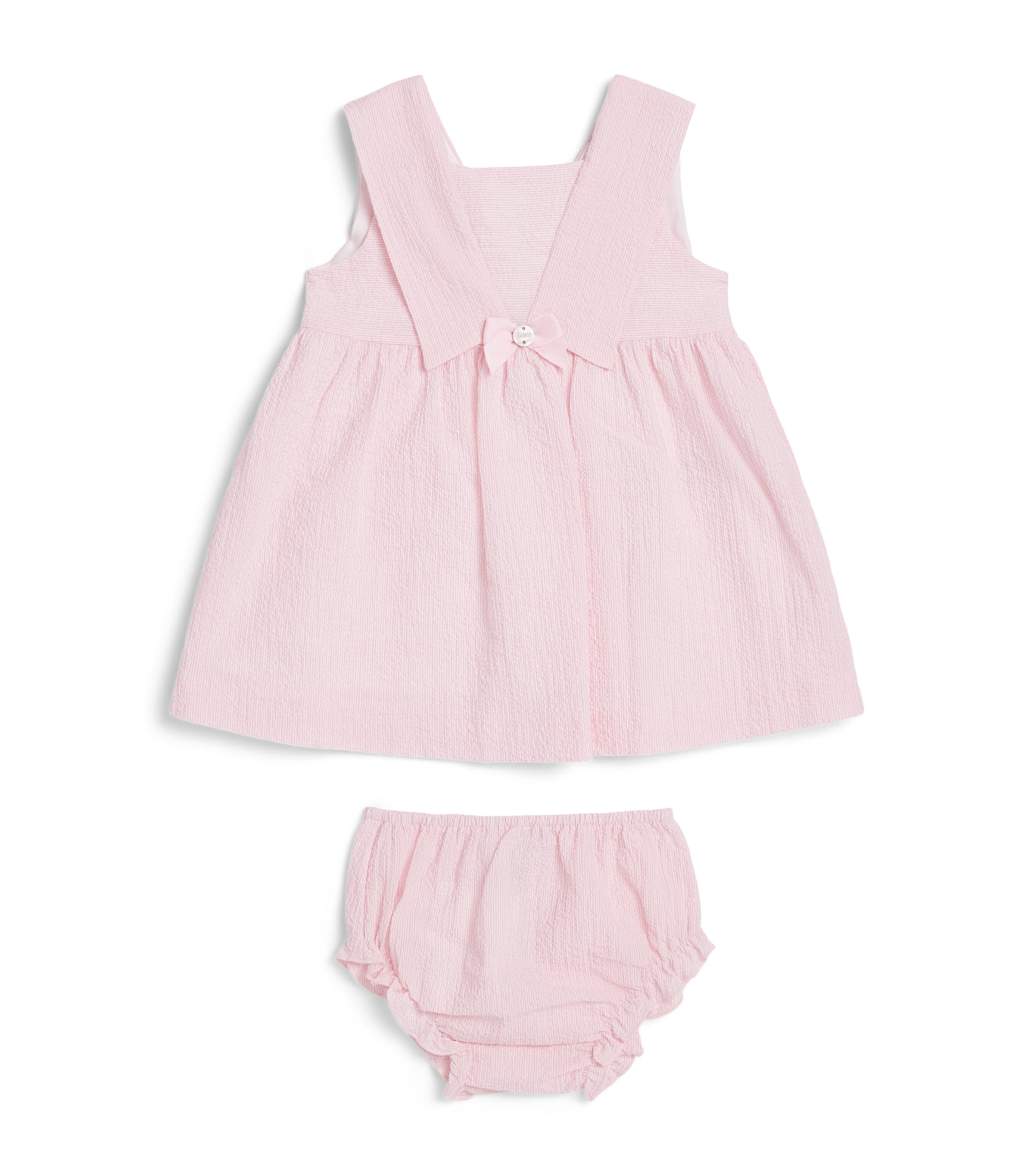 Cotton Knitted Dress and Bloomers Set (3-36 Months)