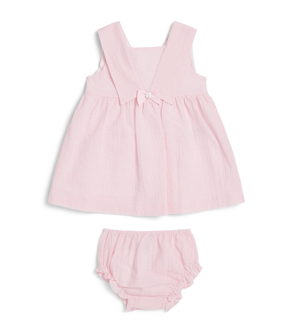 Cotton Knitted Dress and Bloomers Set (3-36 Months)