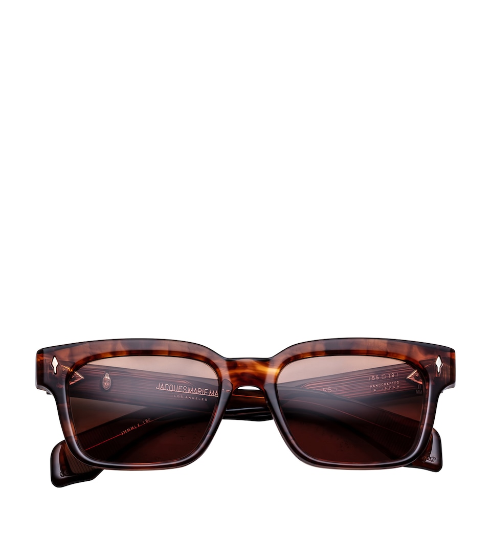 Jacques Marie Mage Acetate Molino 55 Sunglasses Dark Tuscan