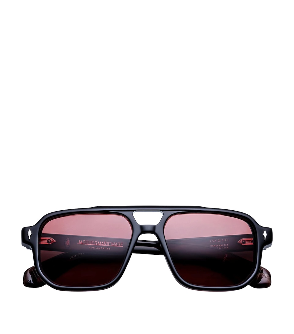 Jacques Marie Mage Evans Aviator Sunglasses Velours
