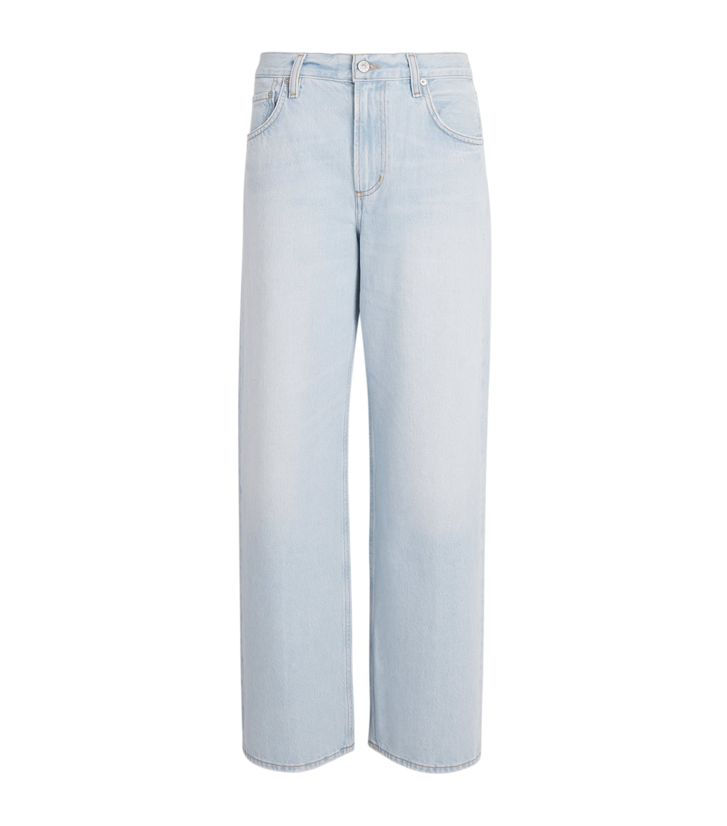 Citizens of Humanity Womens Lindz Easy Straight Jeans Lighthouse Lt Indigo