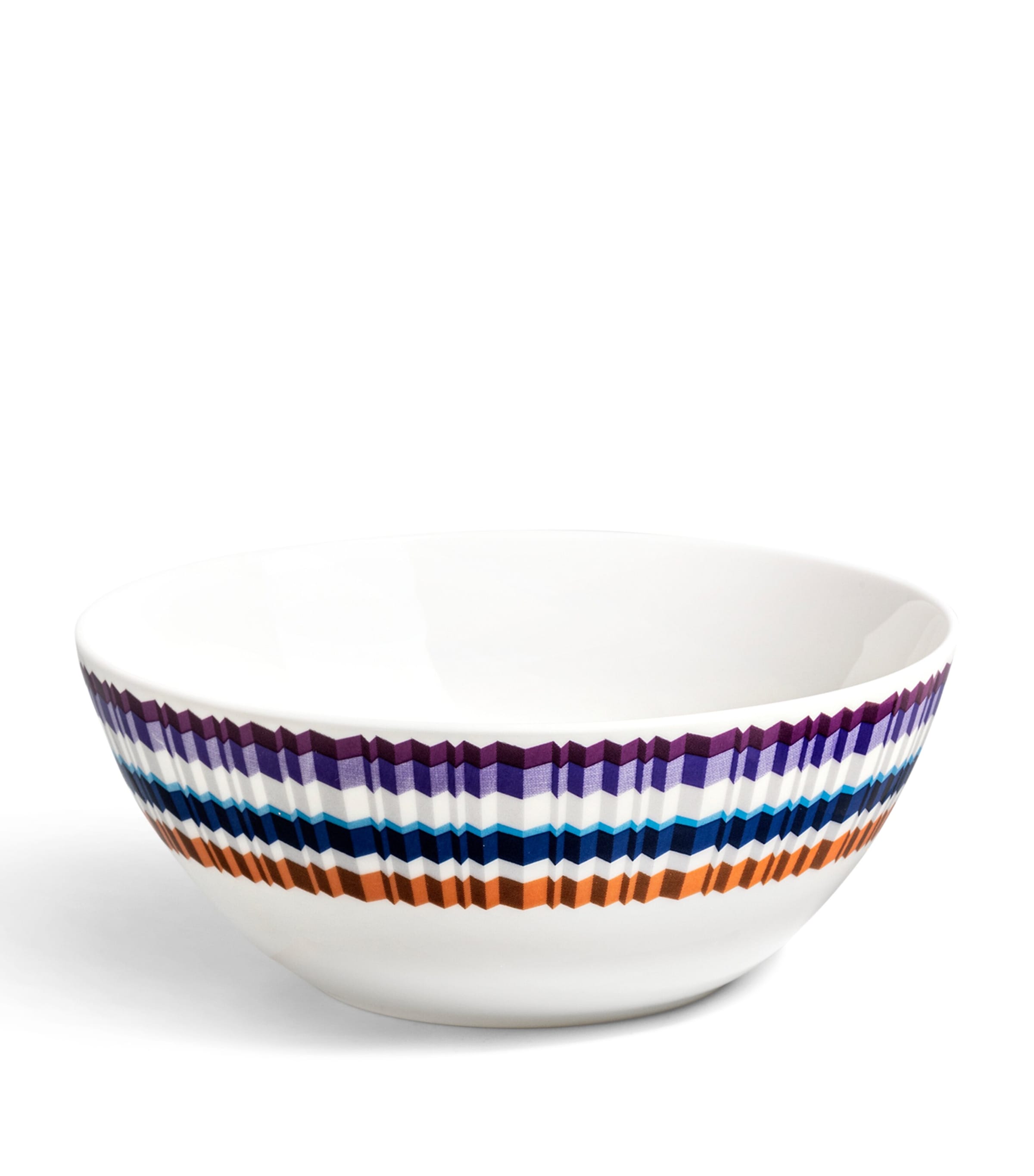 Missoni Porcelain WaveLux Soup Bowls (Set of 2) Multicolour