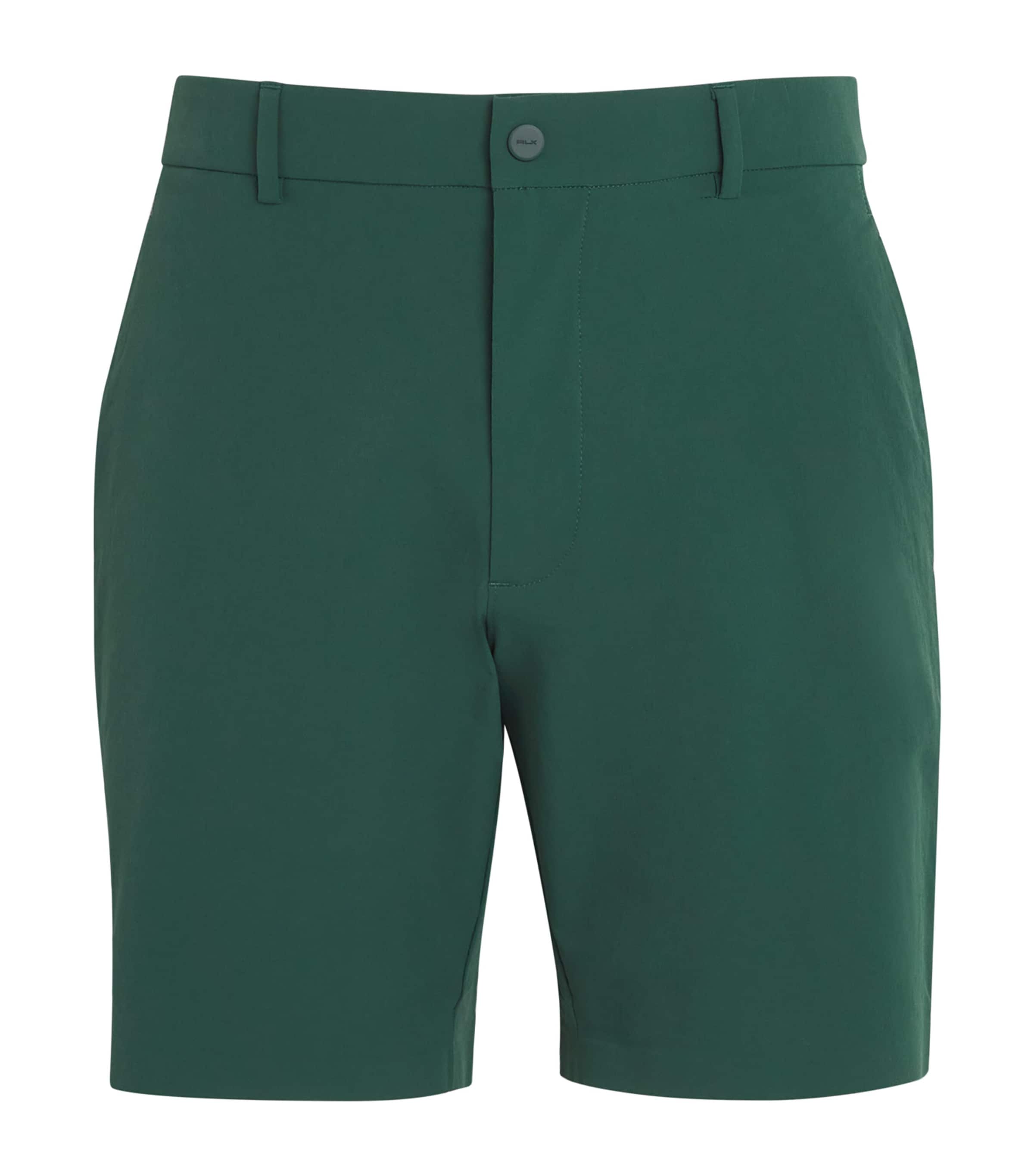 RLX Ralph Lauren Mens Tailored Performance Shorts Moss Agate